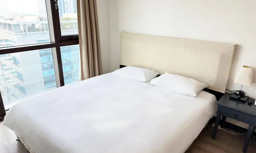 Bed in Centum City Hotel
