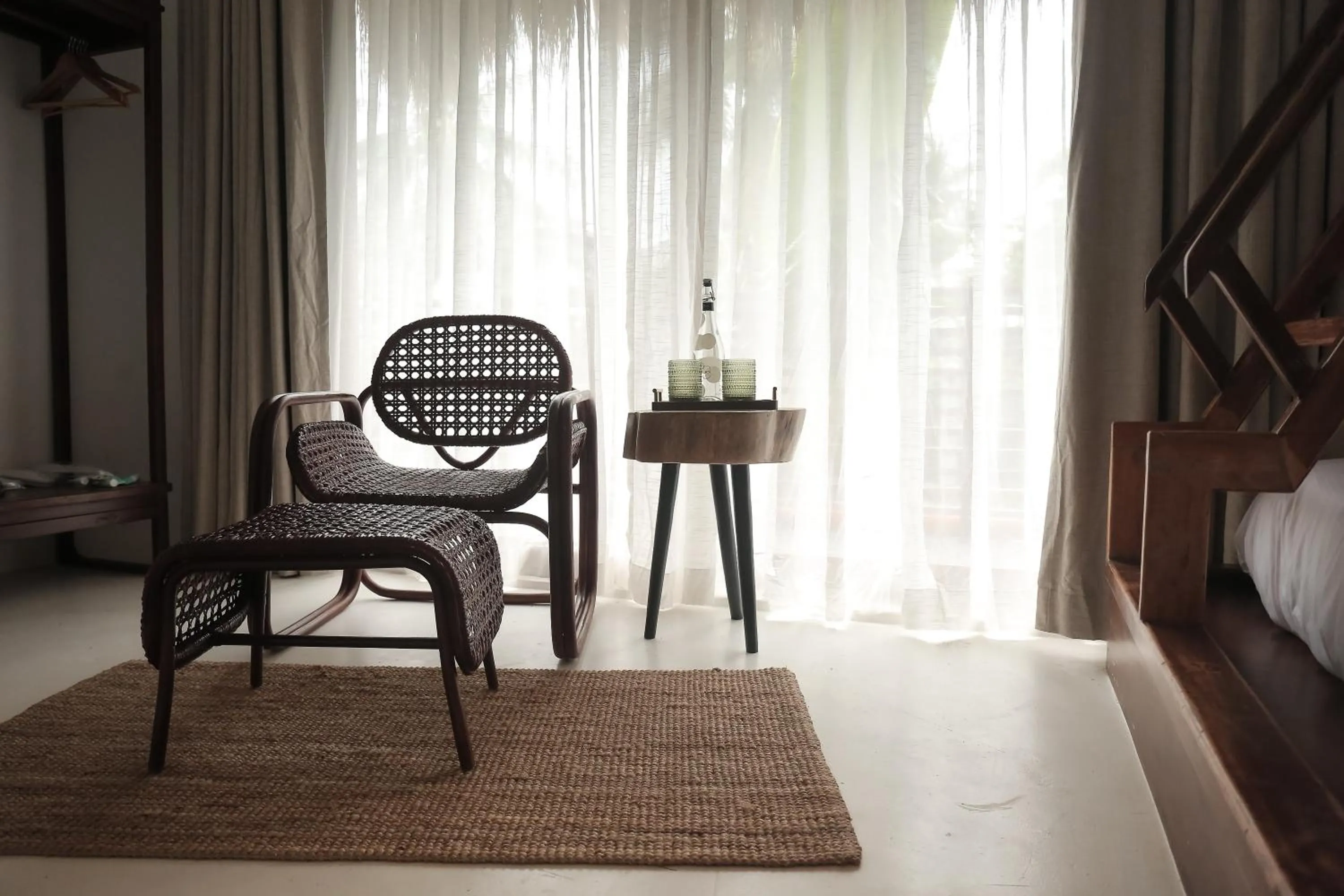 Seating area in The KAZA Boutique Hotel
