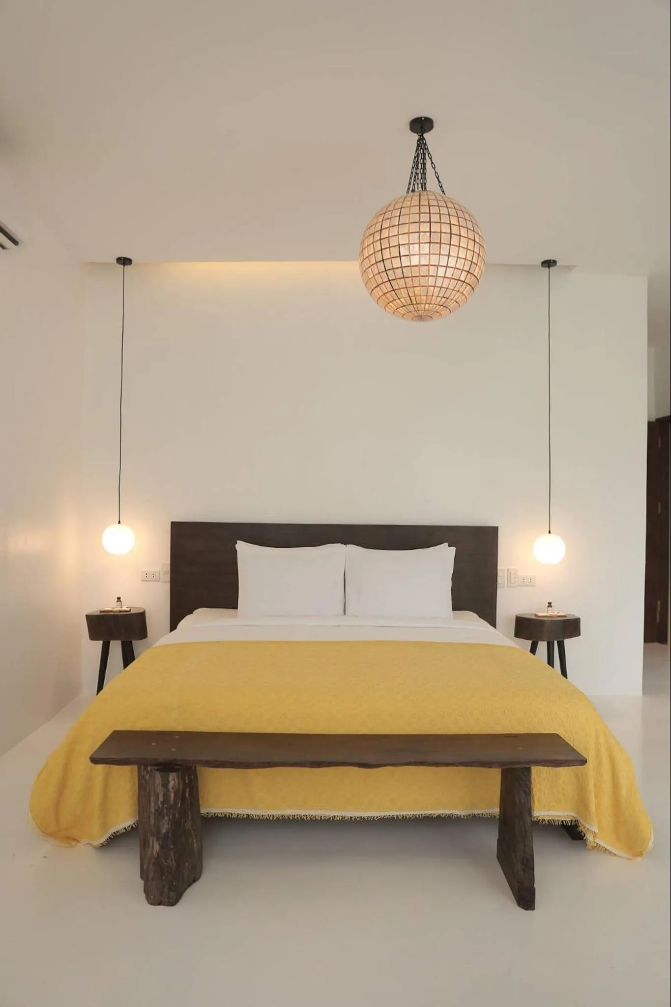 Bed in The KAZA Boutique Hotel