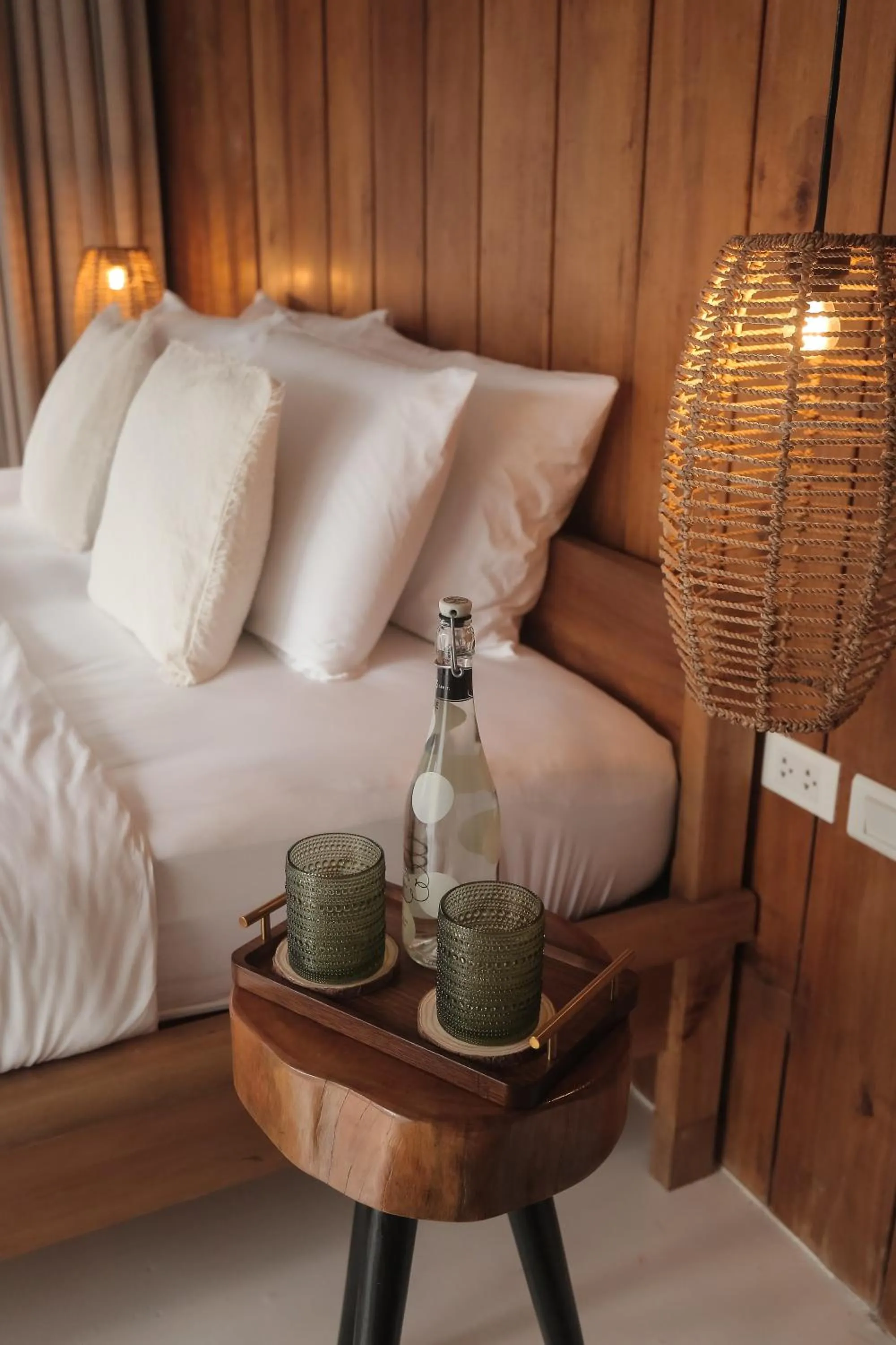 Bed in The KAZA Boutique Hotel