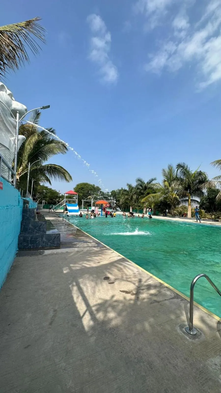 Aqua park in Madhura Agro Tourism