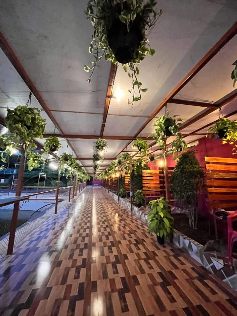 Garden in Madhura Agro Tourism