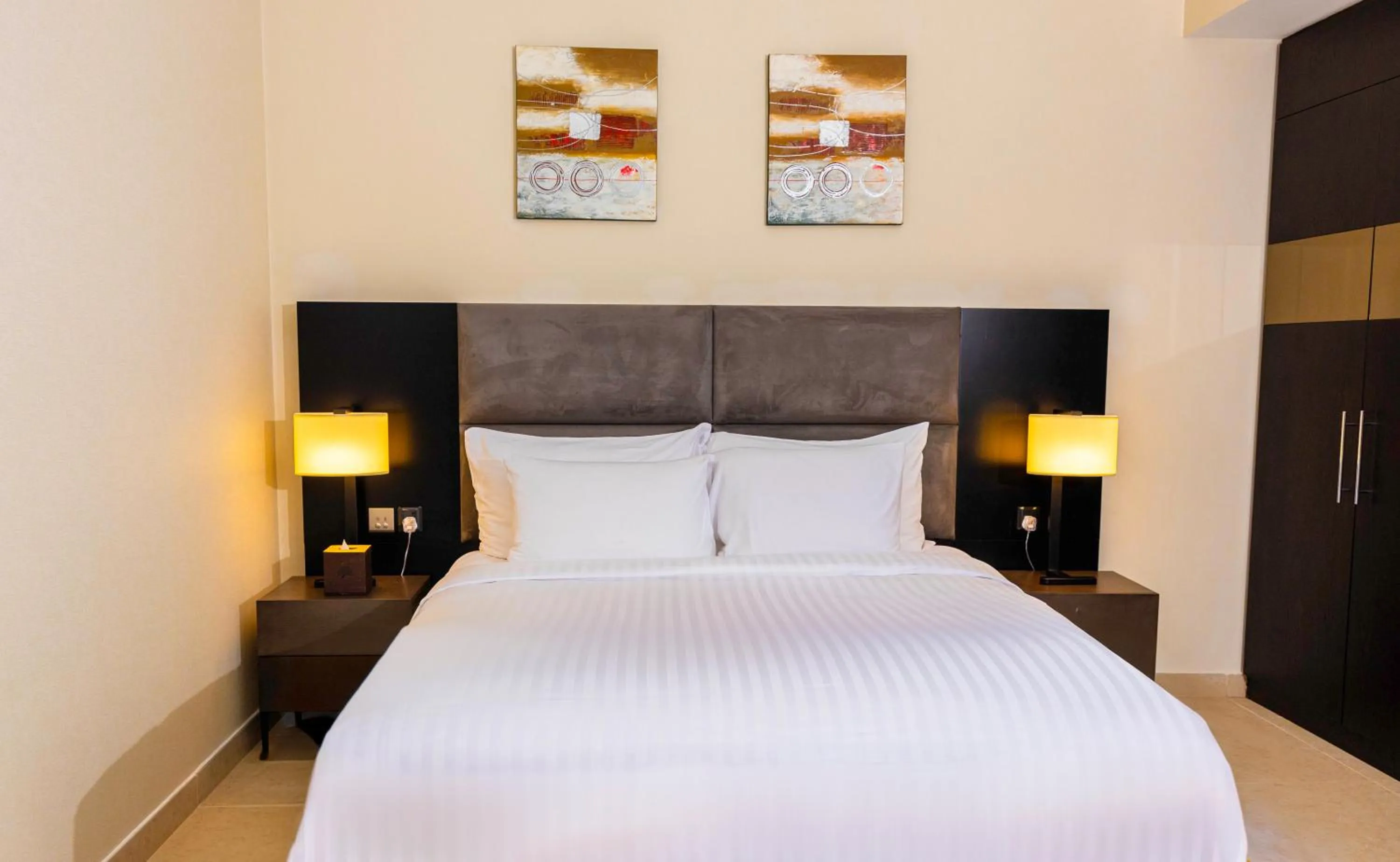 Bedroom, Bed in Jannah Executive Hotel Apartments