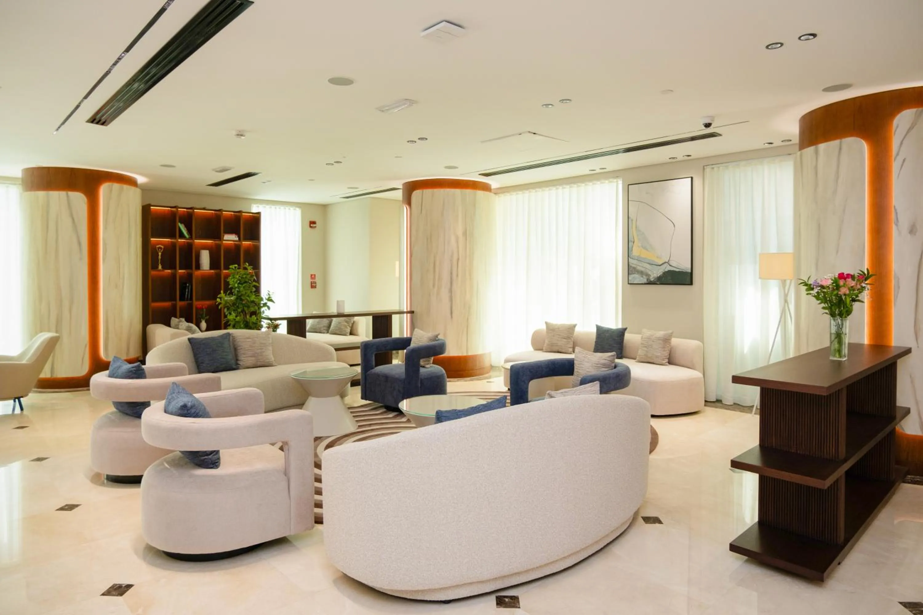 Lobby or reception in Jannah Executive Hotel Apartments