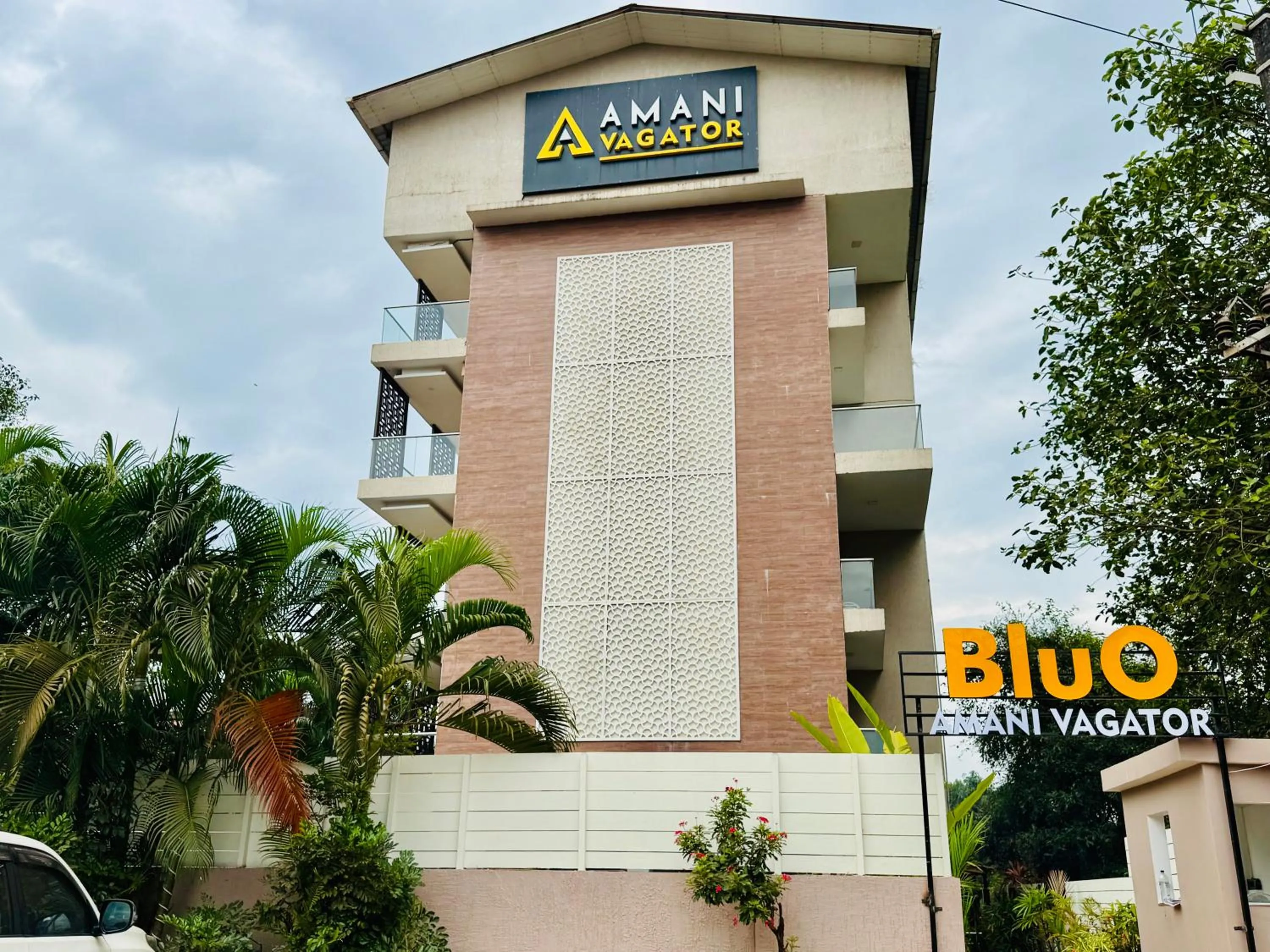 Property building in BluO Amani Vagator - Boutique Hotel Goa