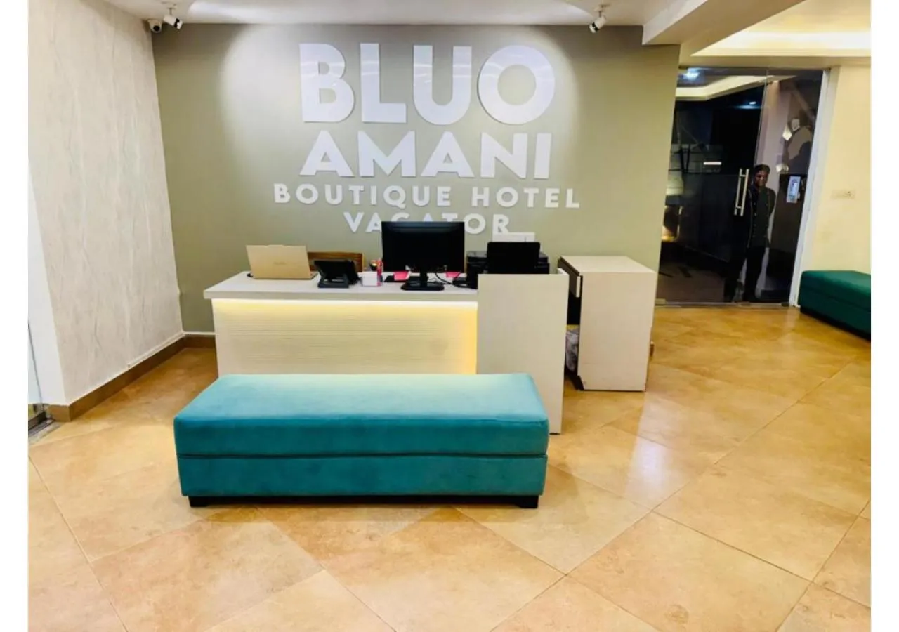 Lobby or reception in BluO Amani Vagator - Boutique Hotel Goa
