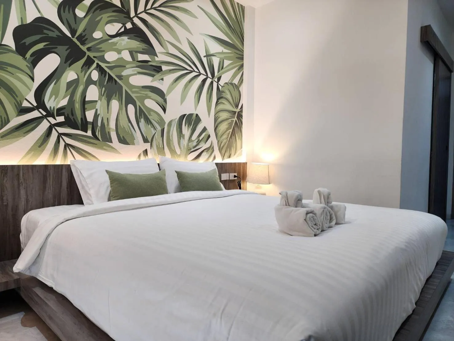 Bed in Tree Airport Hotel Hatyai