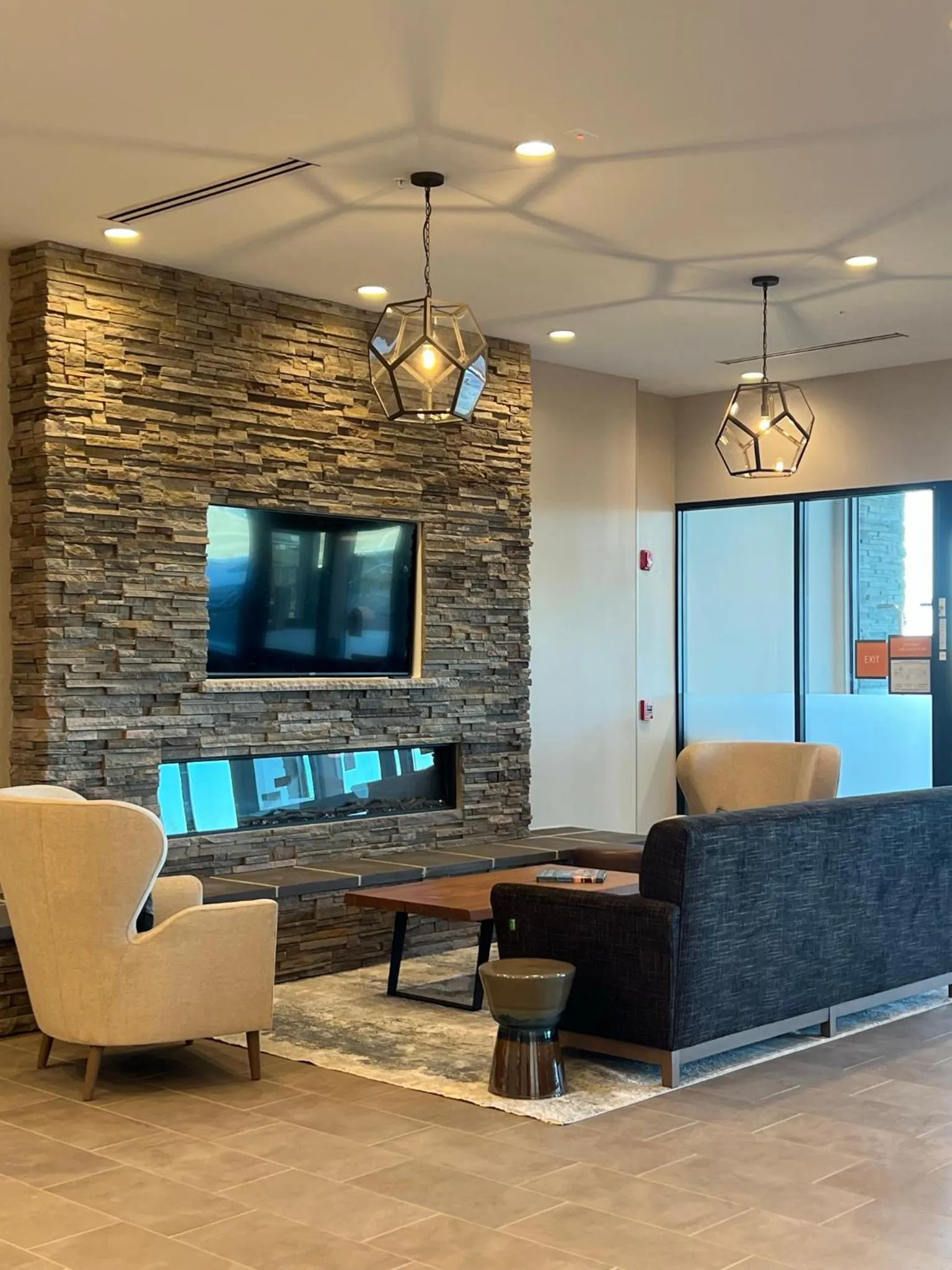 Lobby or reception in La Quinta Inn and Suites by Wyndham Lincoln