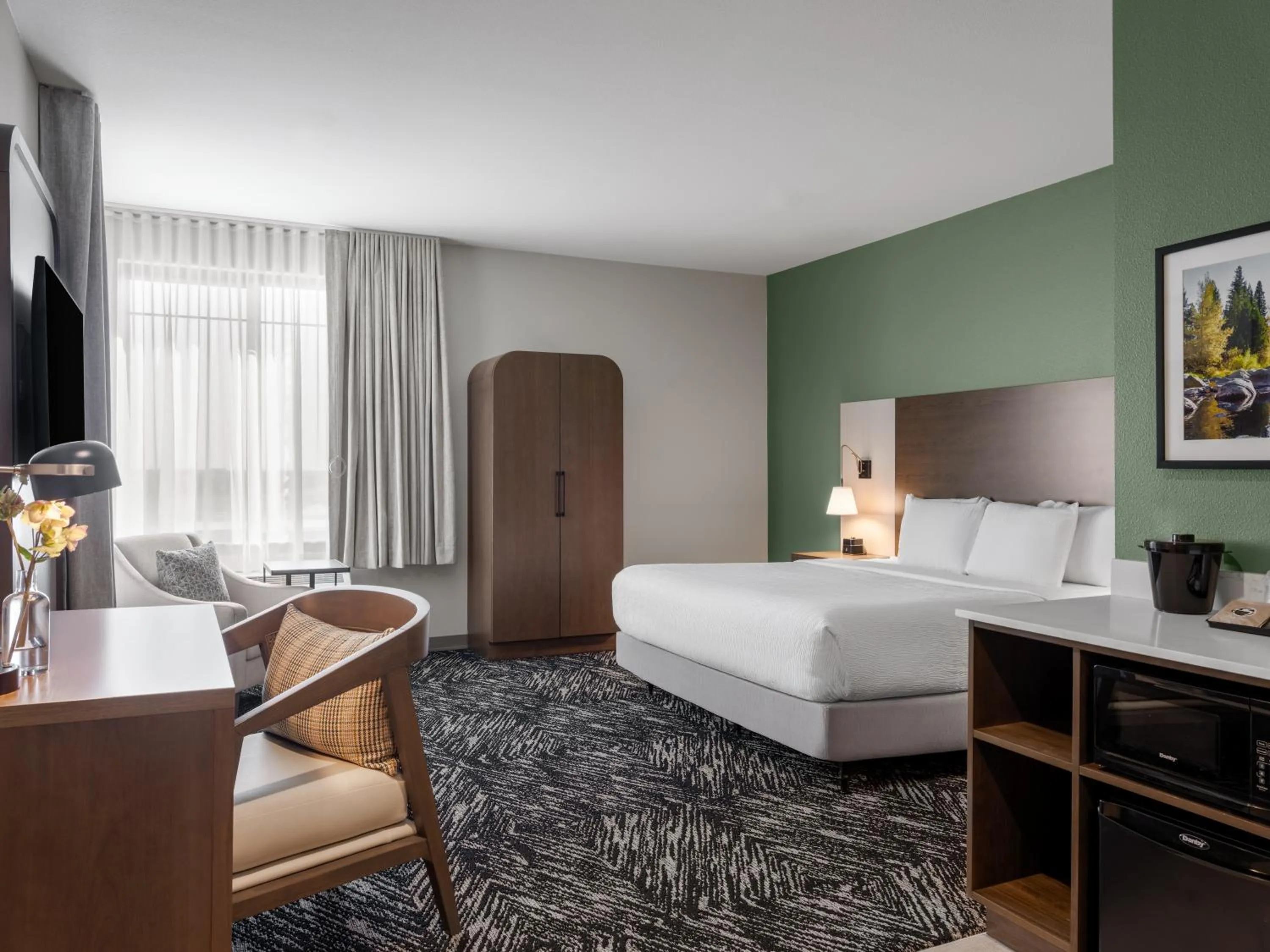 Bedroom, Bed in La Quinta Inn and Suites by Wyndham Lincoln