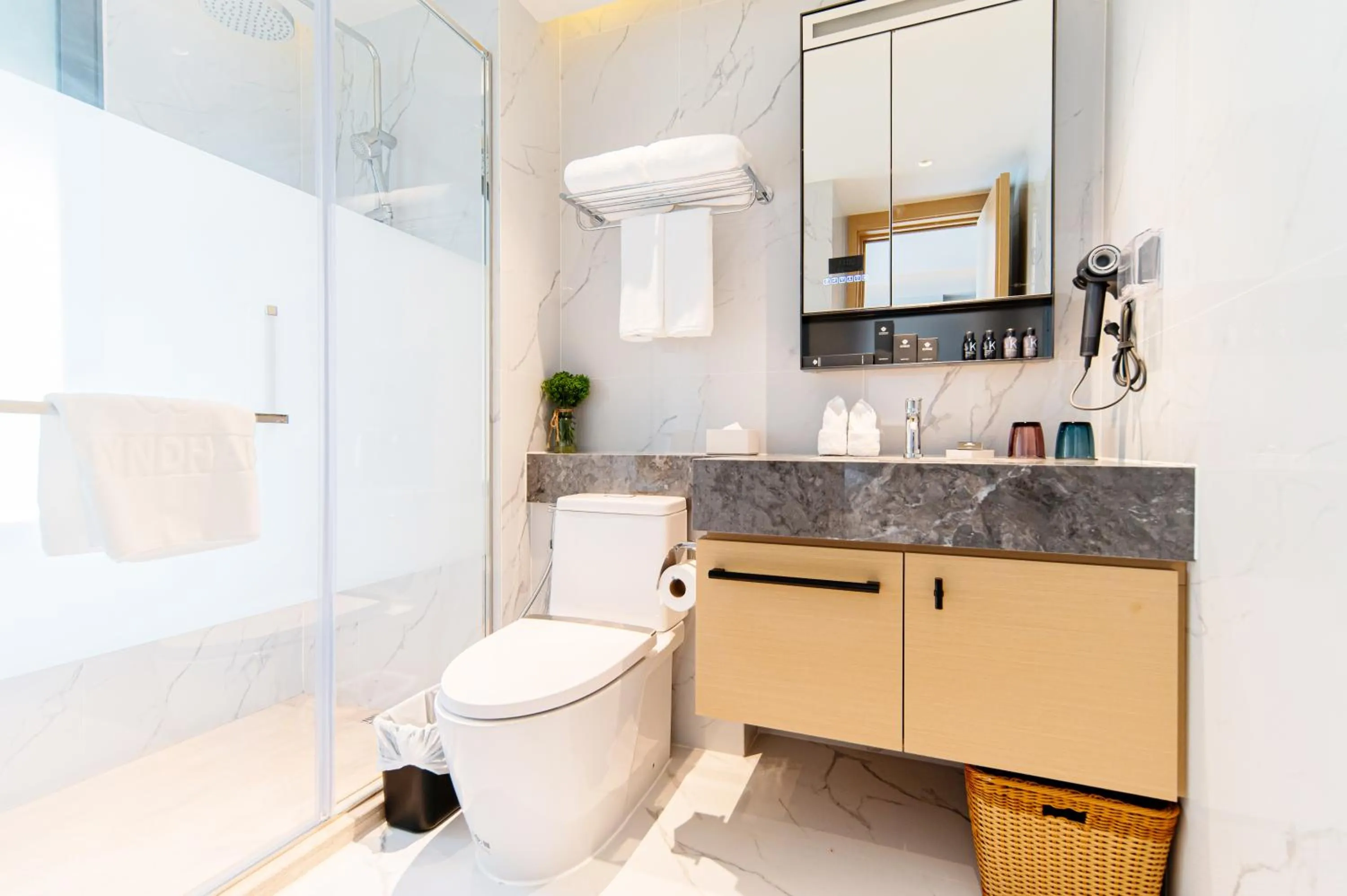 Shower in Beverly Mountain Bay, Trademark Collection by Wyndham