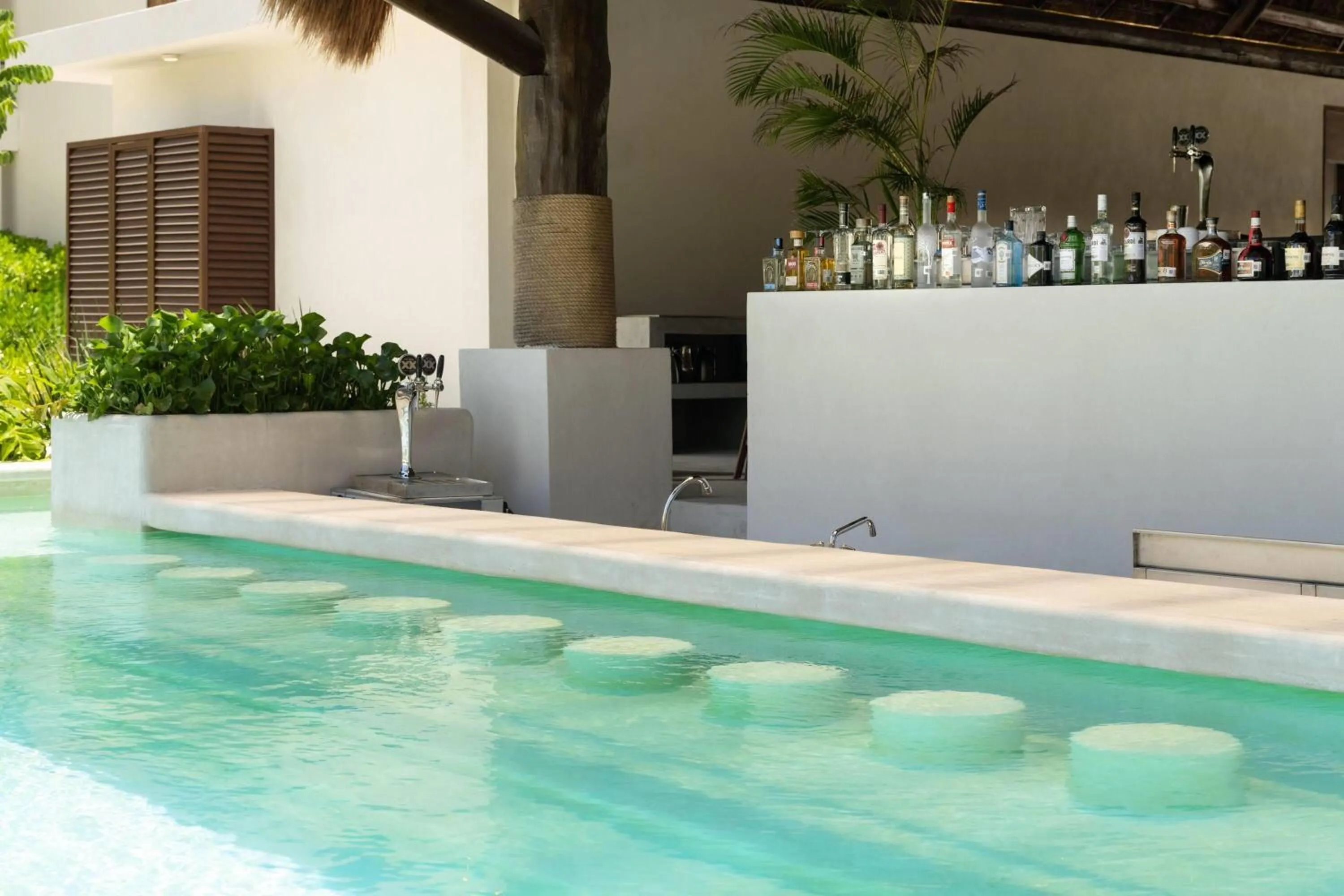 Lounge or bar in Wyndham Tulum