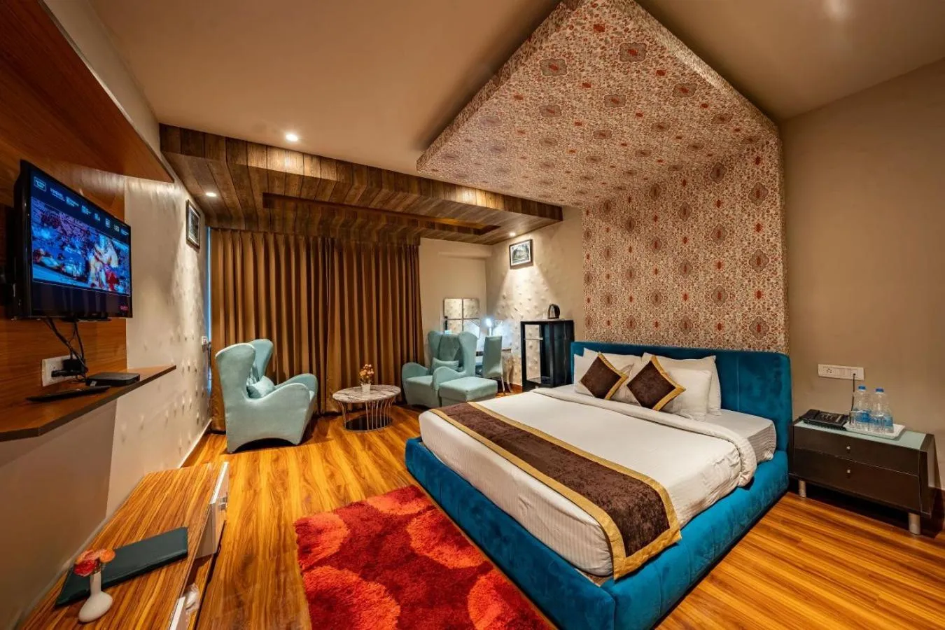 Bed in Aamari Resort