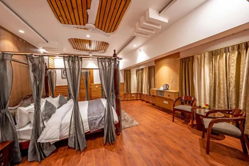 Bed in Aamari Resort