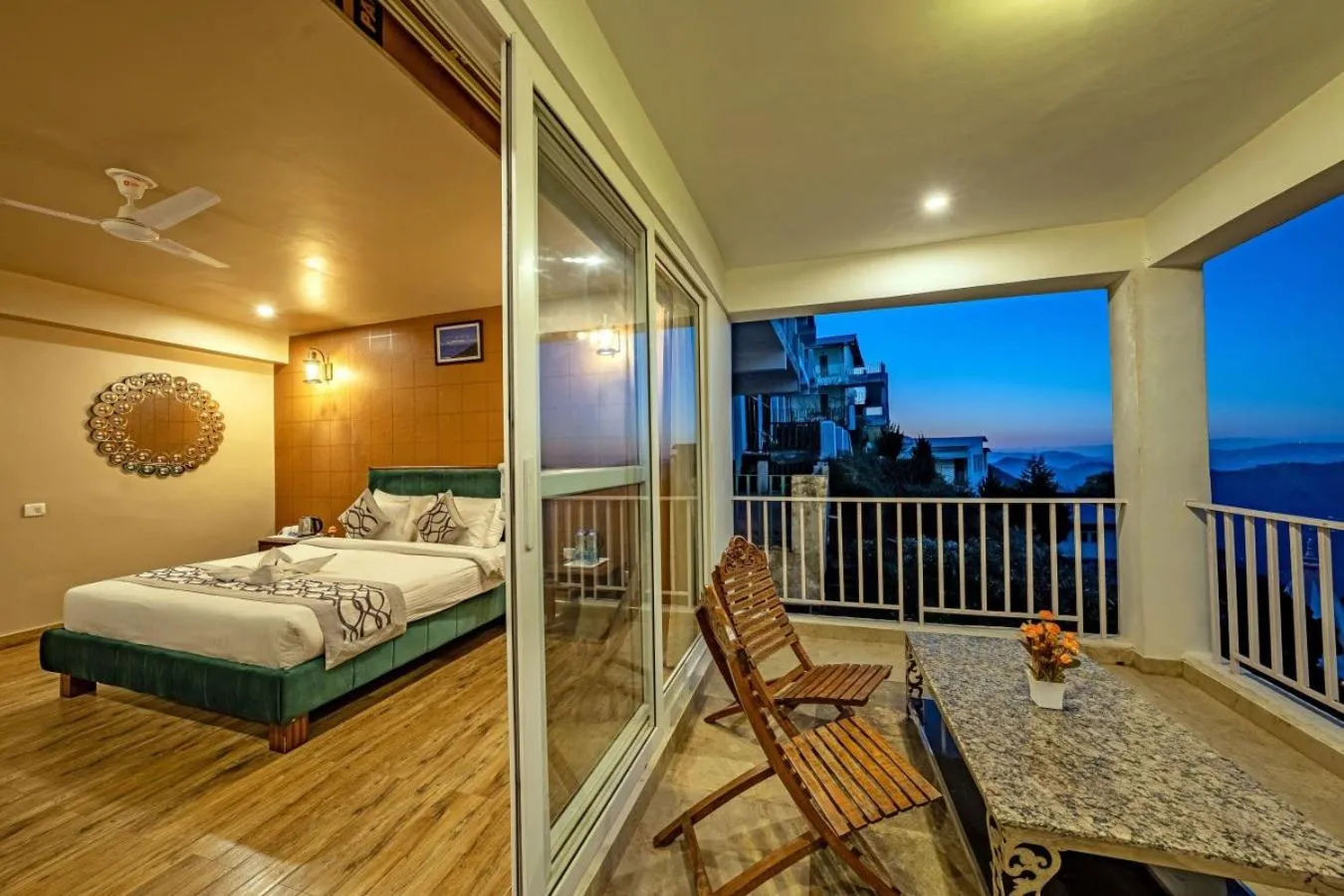 Bed in Aamari Resort