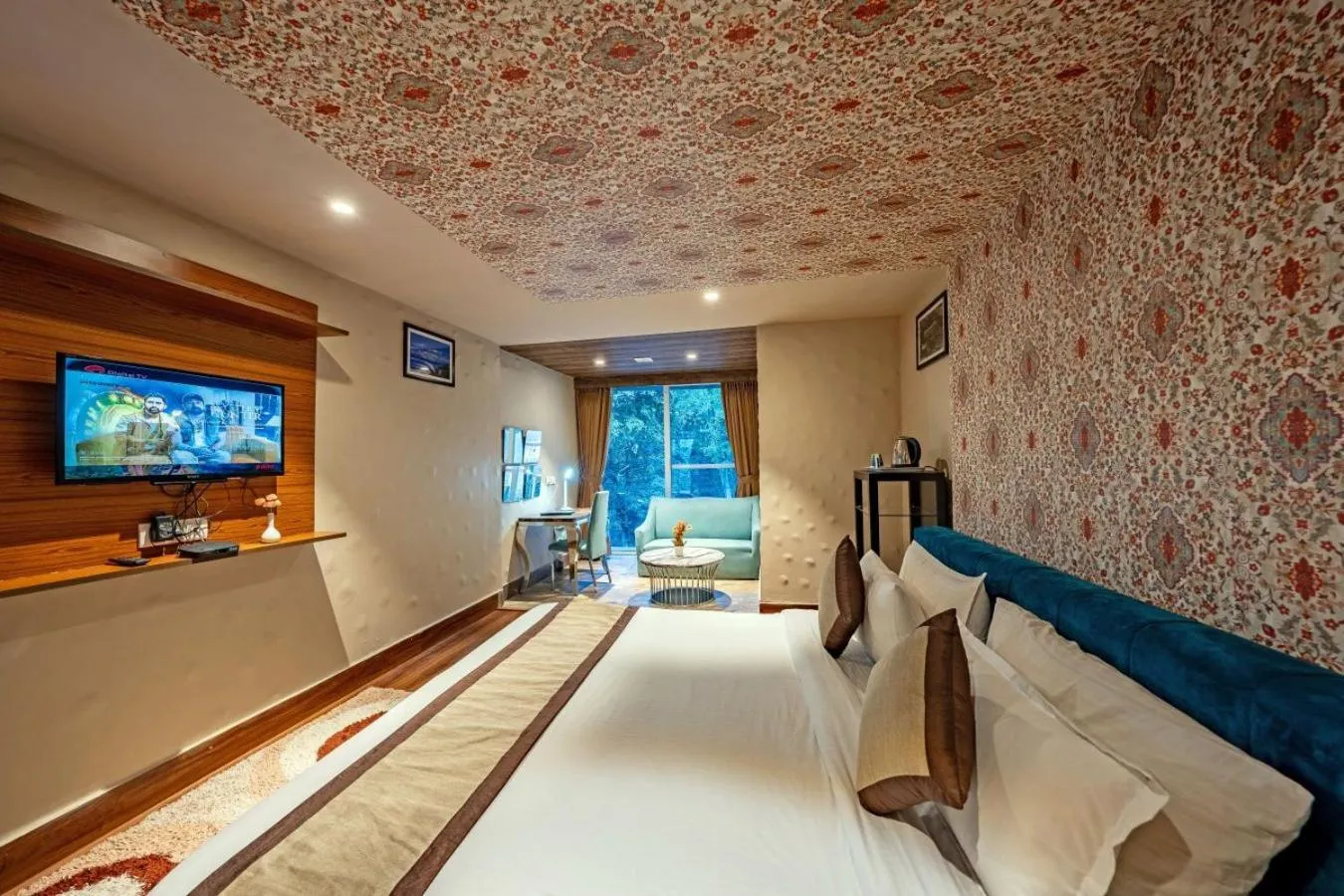 Bed in Aamari Resort