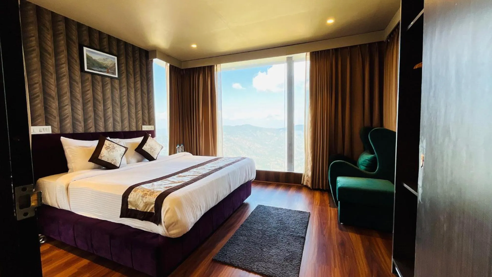 Bed in Aamari Resort