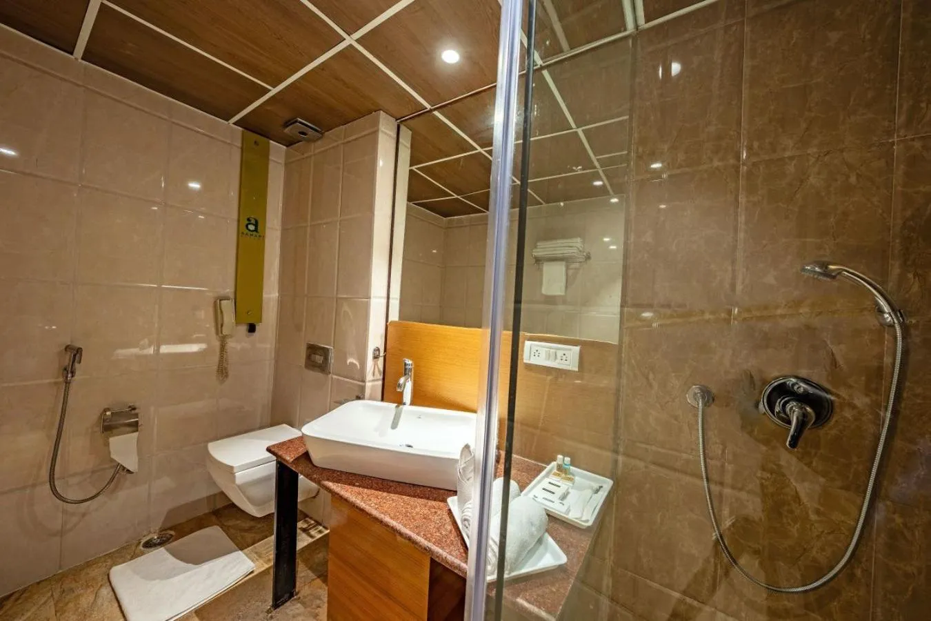 Shower in Aamari Resort