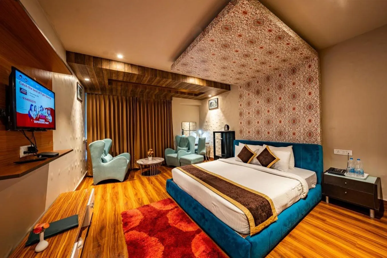 Bed in Aamari Resort