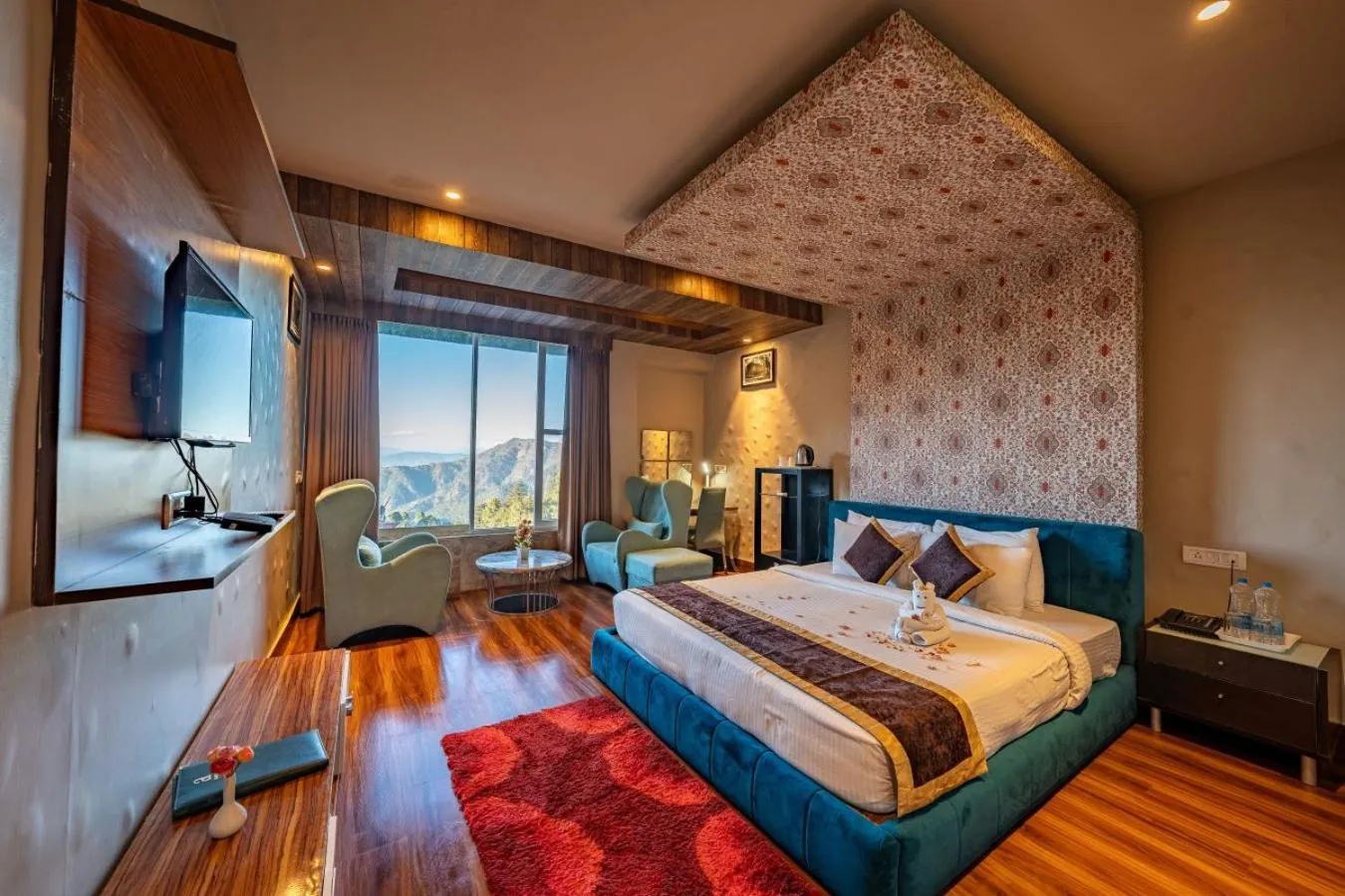 Bed in Aamari Resort