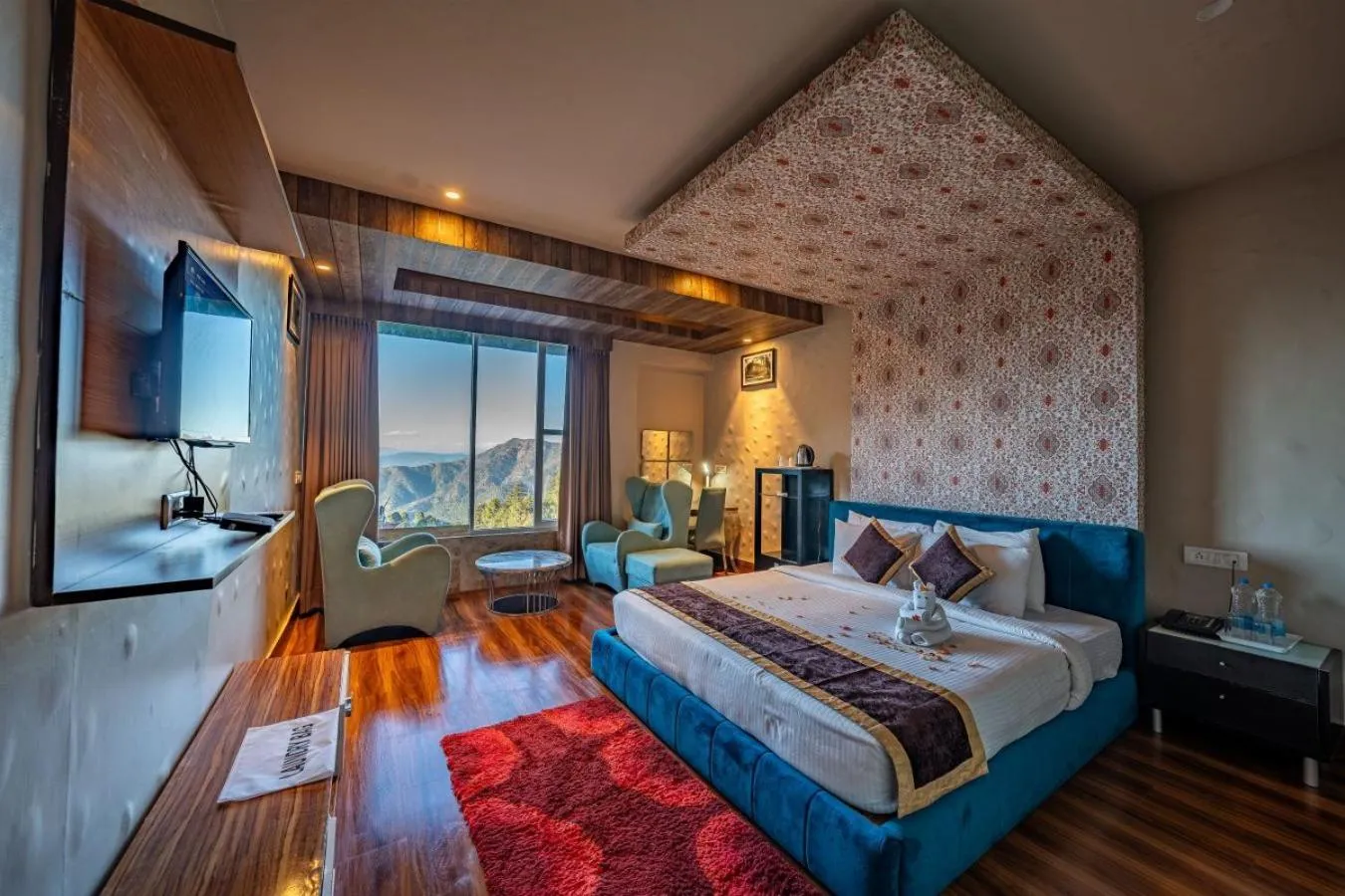 Bed in Aamari Resort