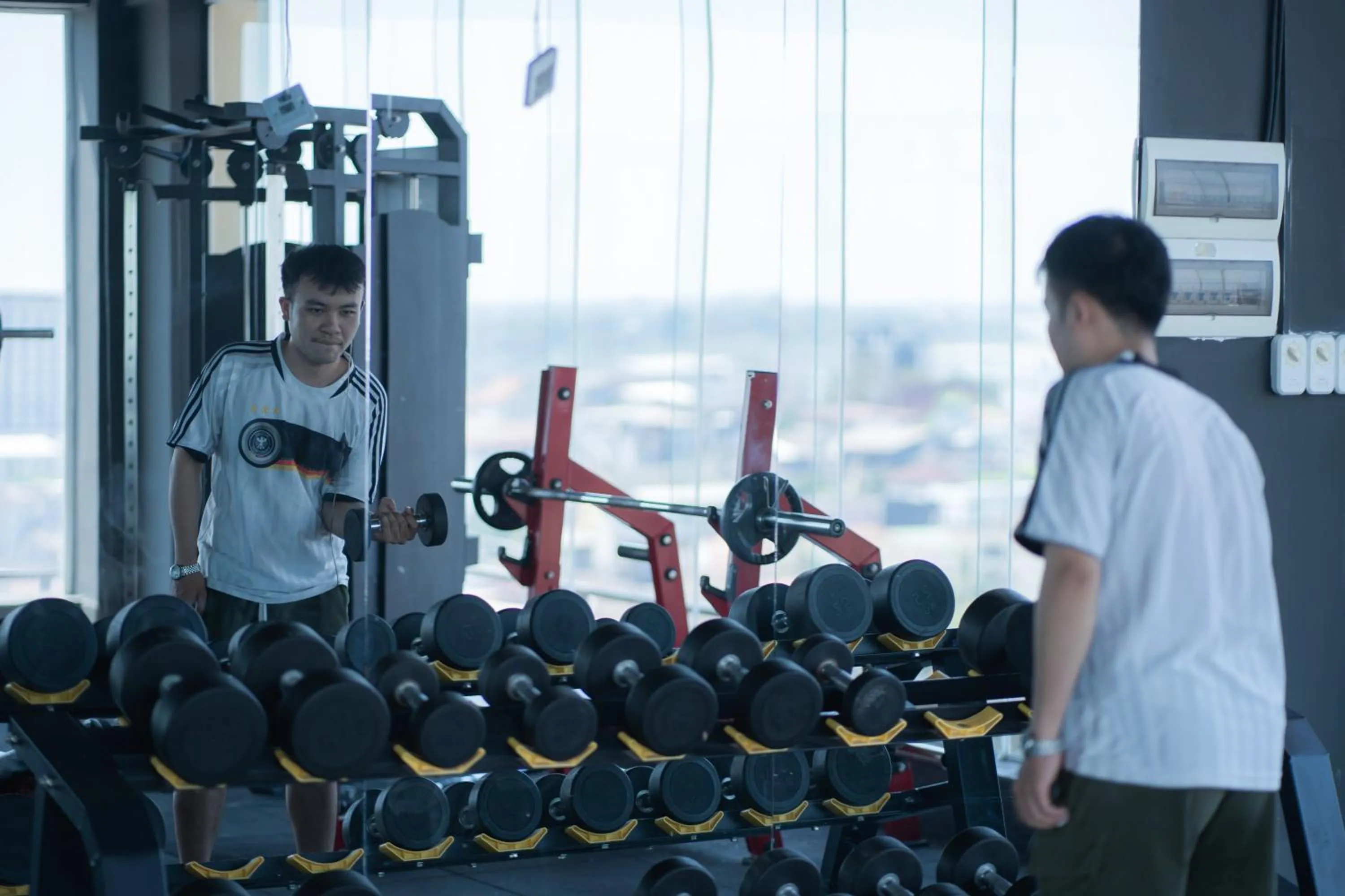 Fitness centre/facilities in Ramada by Wyndham Vientiane Central