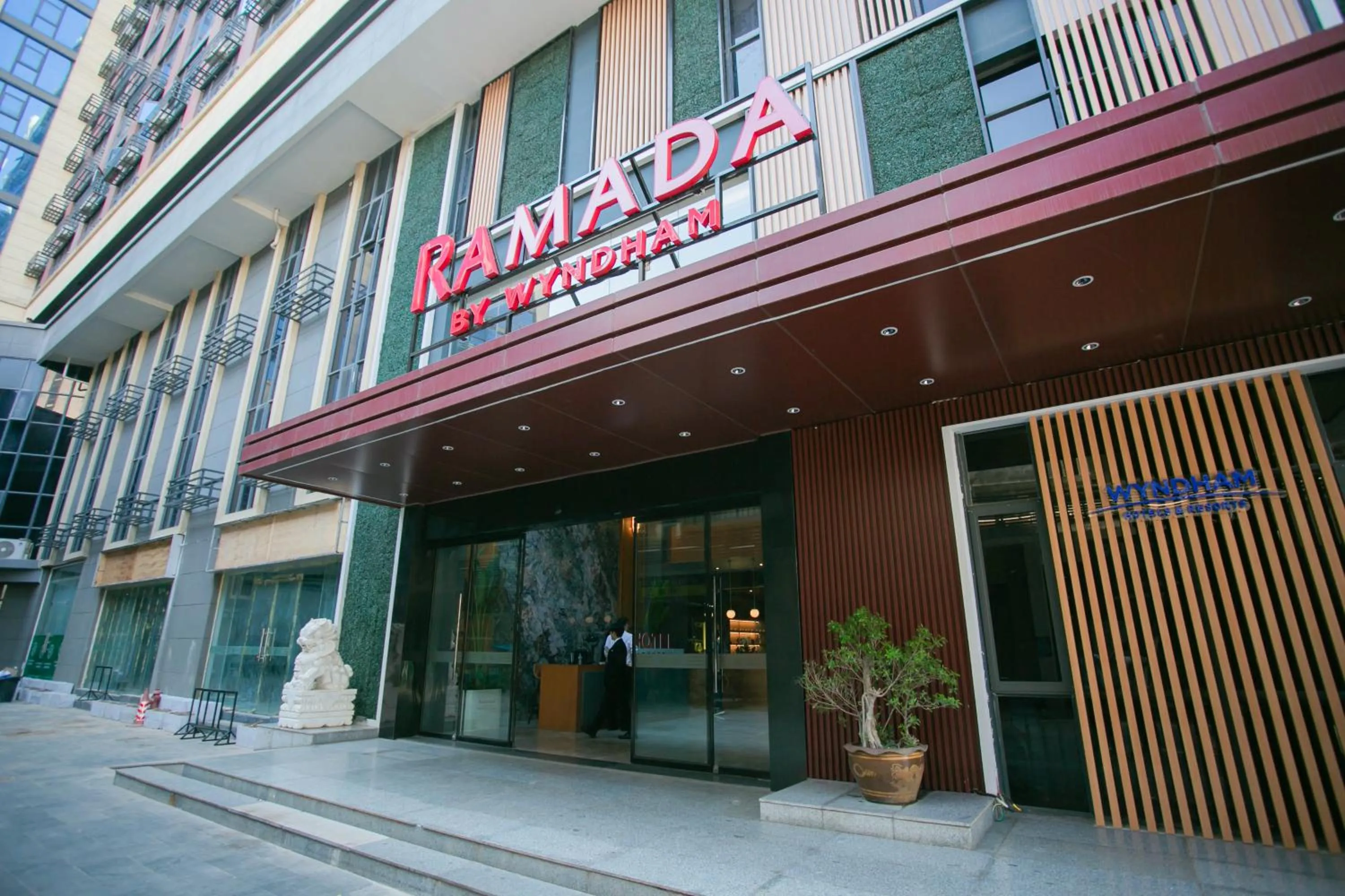 Facade/entrance in Ramada by Wyndham Vientiane Central