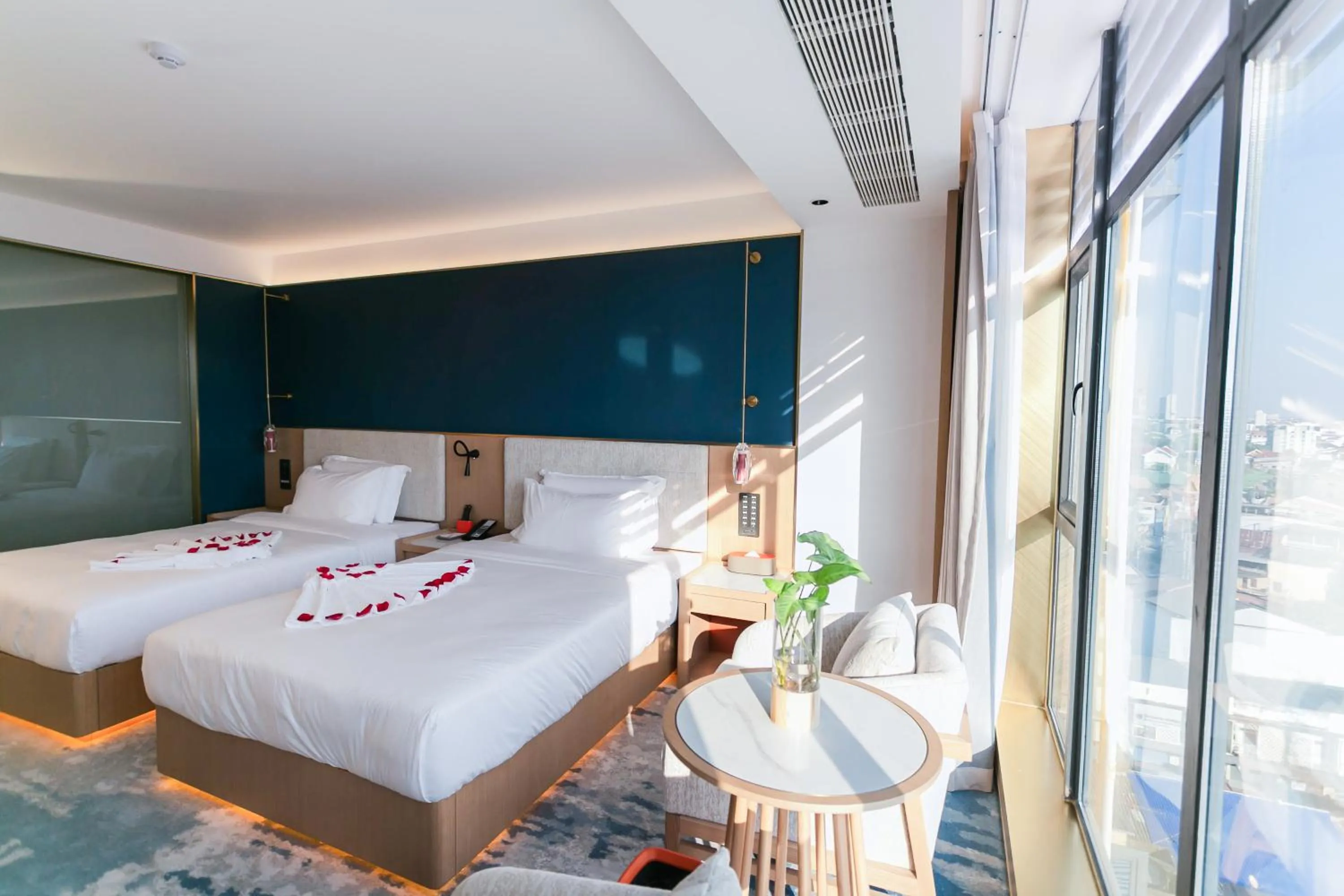 Bed in Ramada by Wyndham Vientiane Central