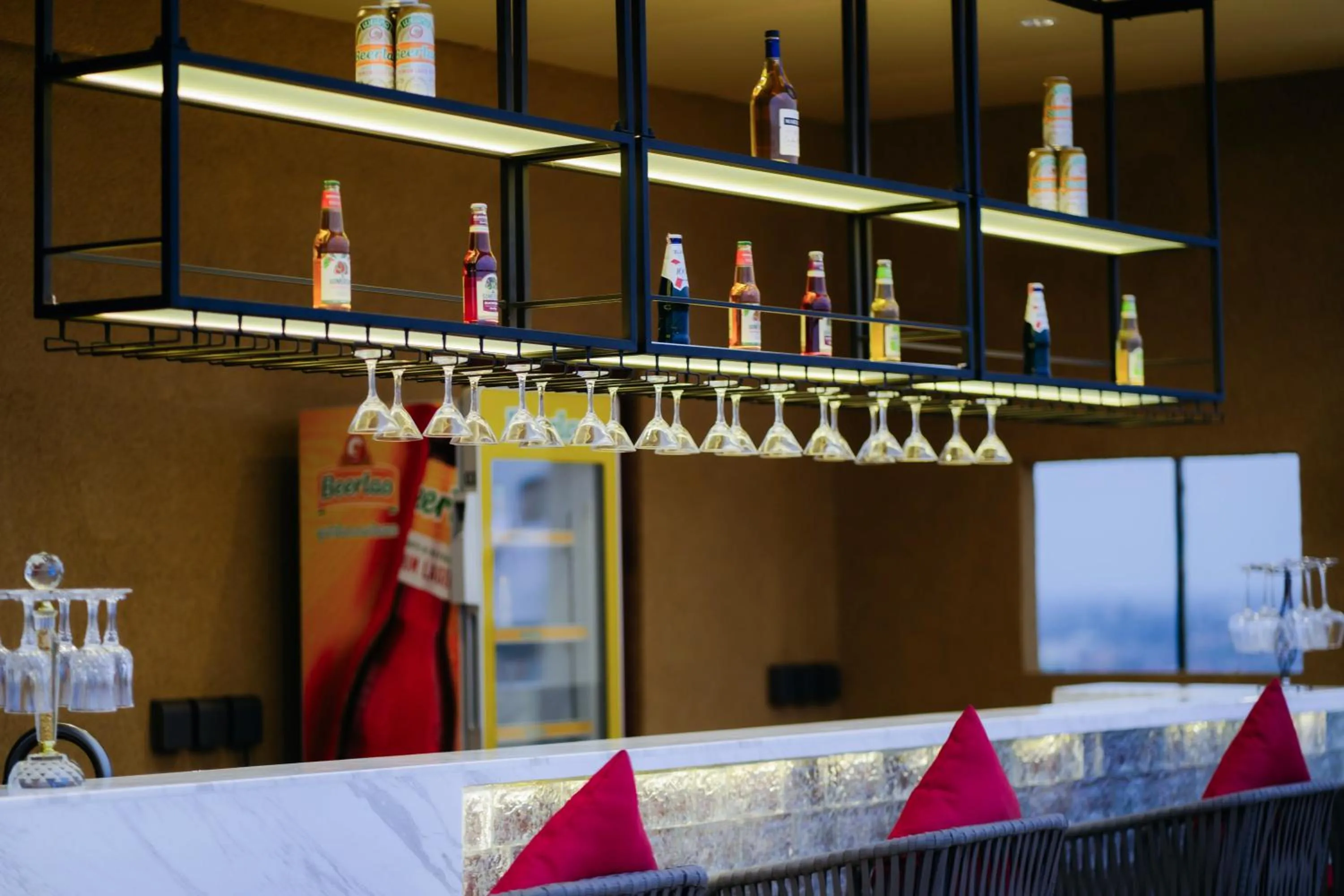 Lounge or bar in Ramada by Wyndham Vientiane Central