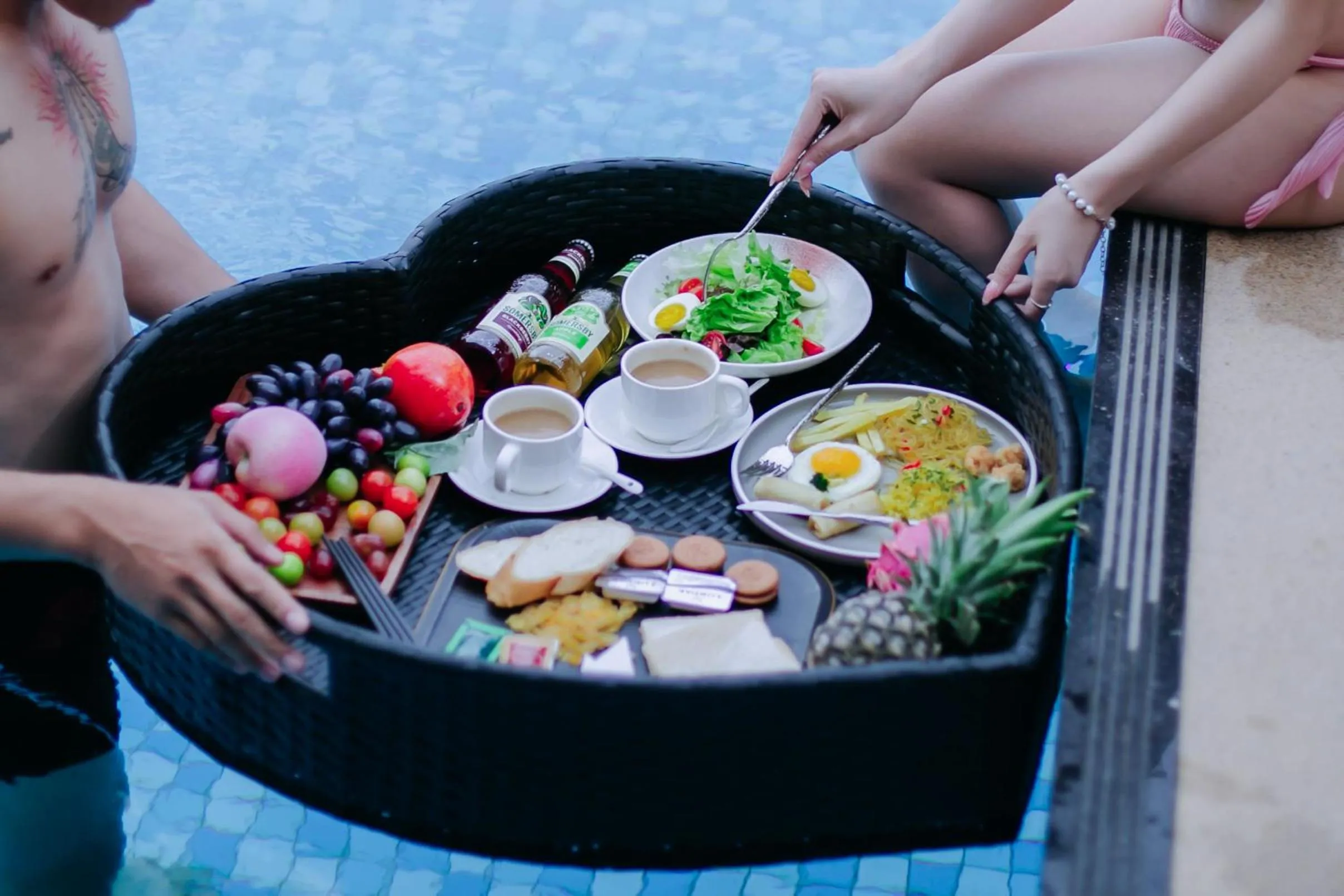 Swimming pool in Ramada by Wyndham Vientiane Central