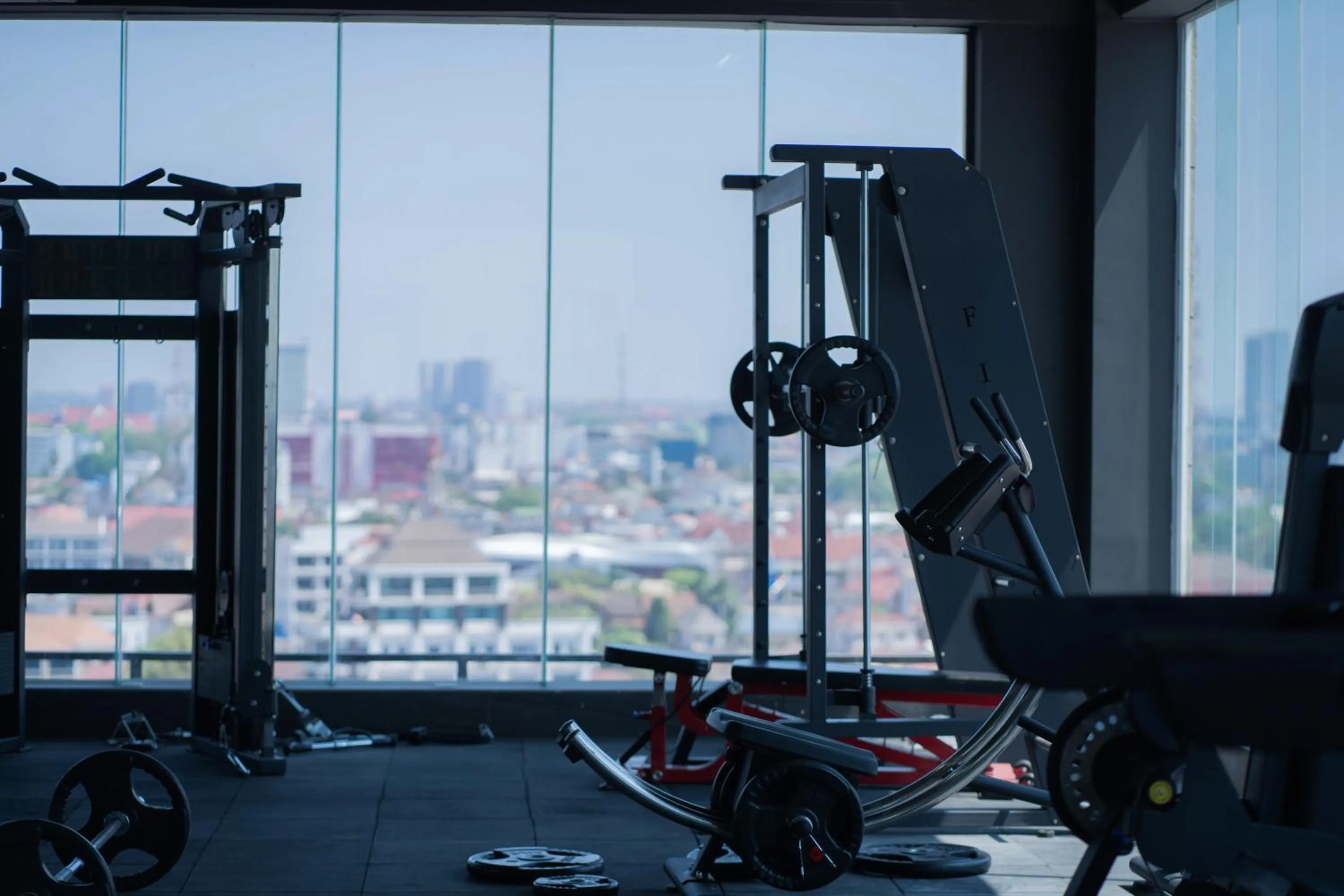 Fitness centre/facilities in Ramada by Wyndham Vientiane Central