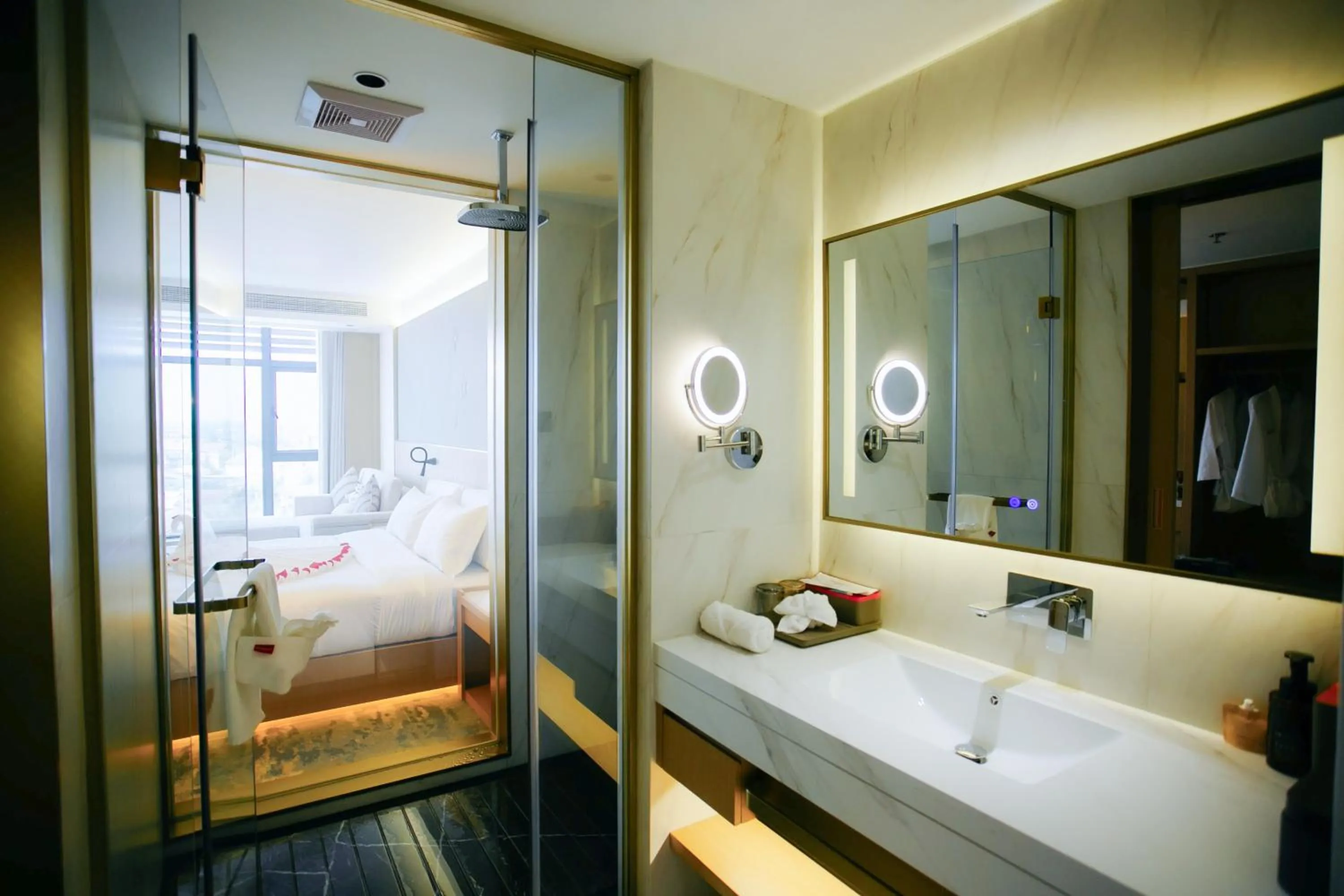 Bathroom in Ramada by Wyndham Vientiane Central