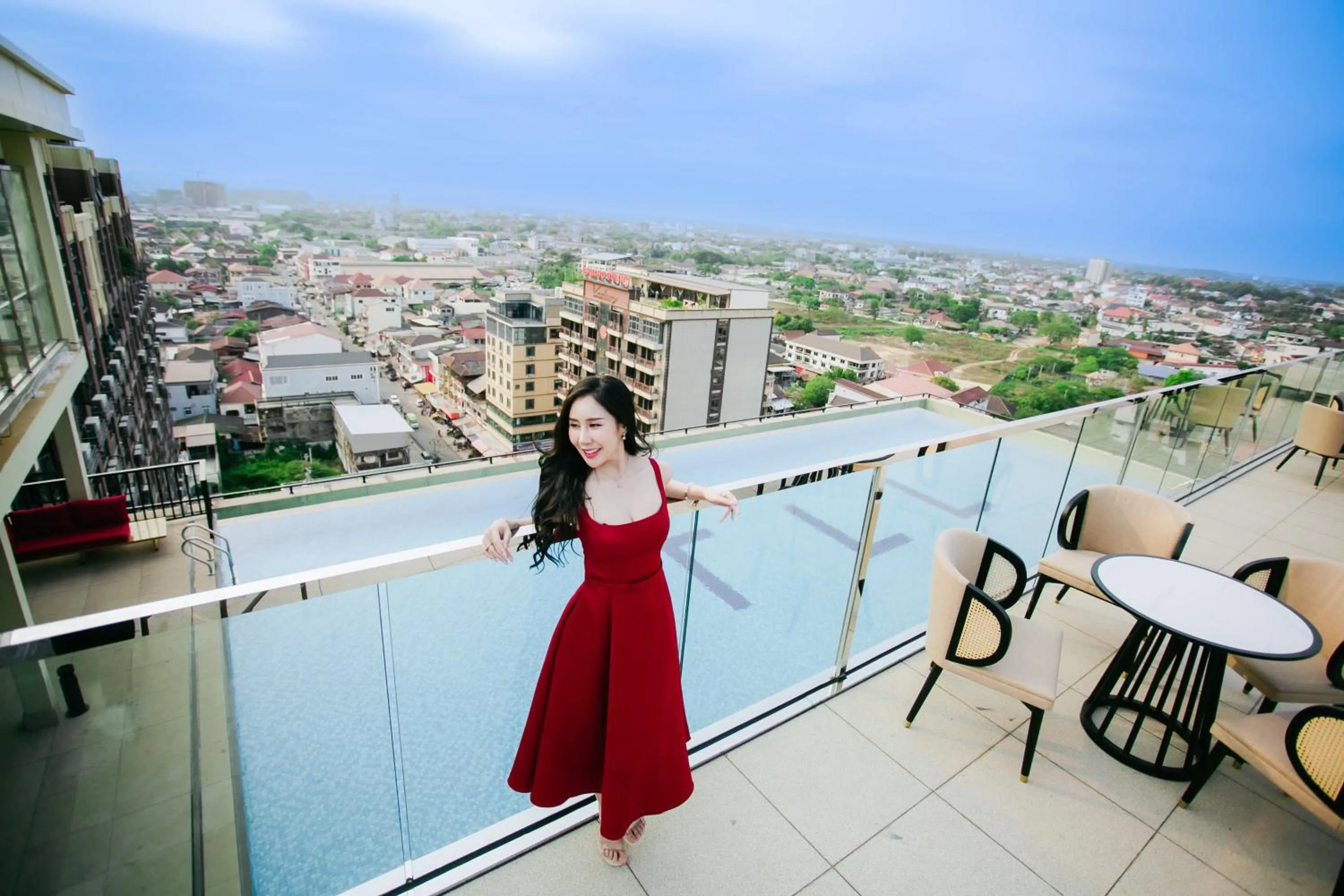 Pool view in Ramada by Wyndham Vientiane Central