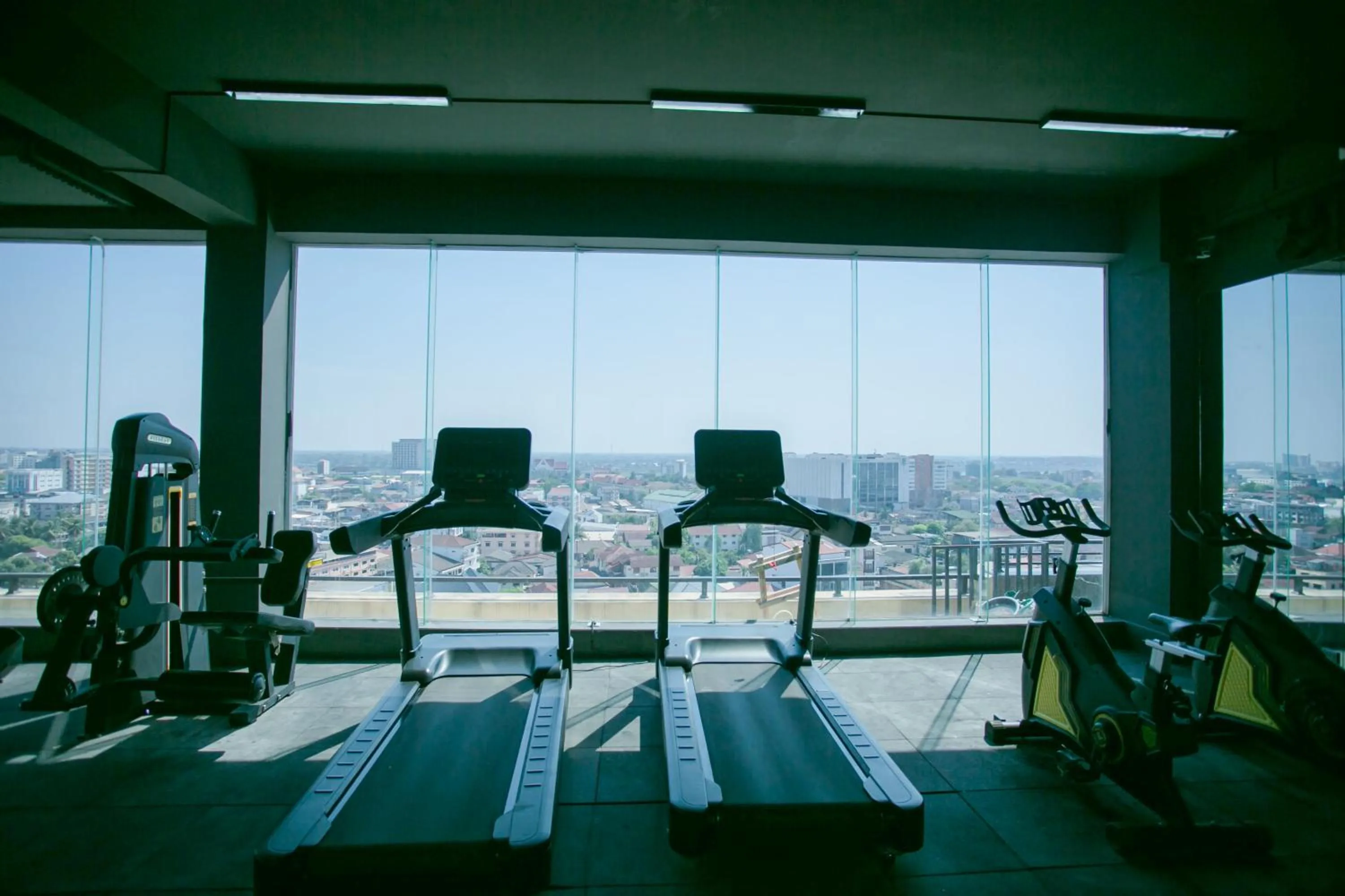 Fitness centre/facilities in Ramada by Wyndham Vientiane Central
