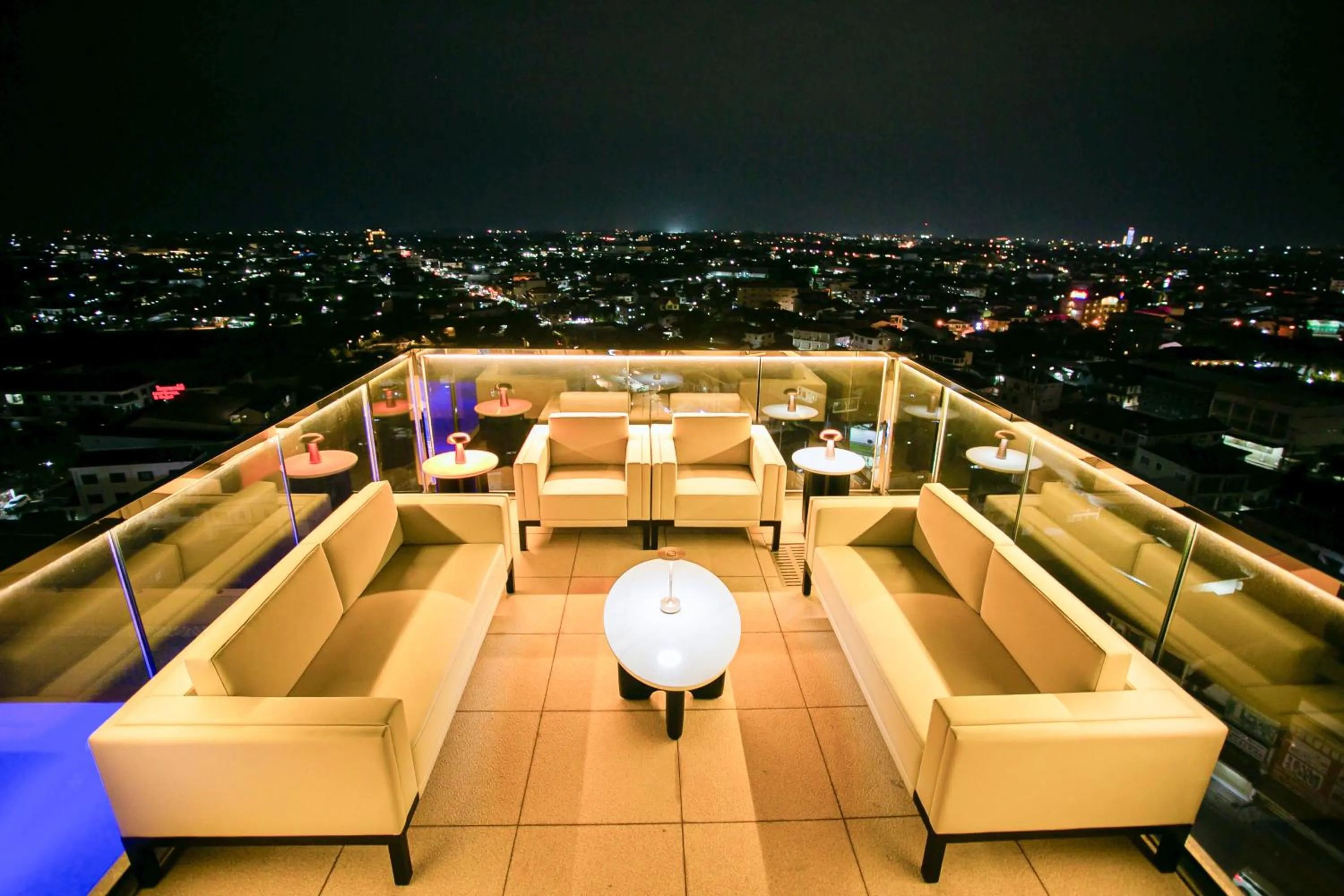 Lounge or bar in Ramada by Wyndham Vientiane Central
