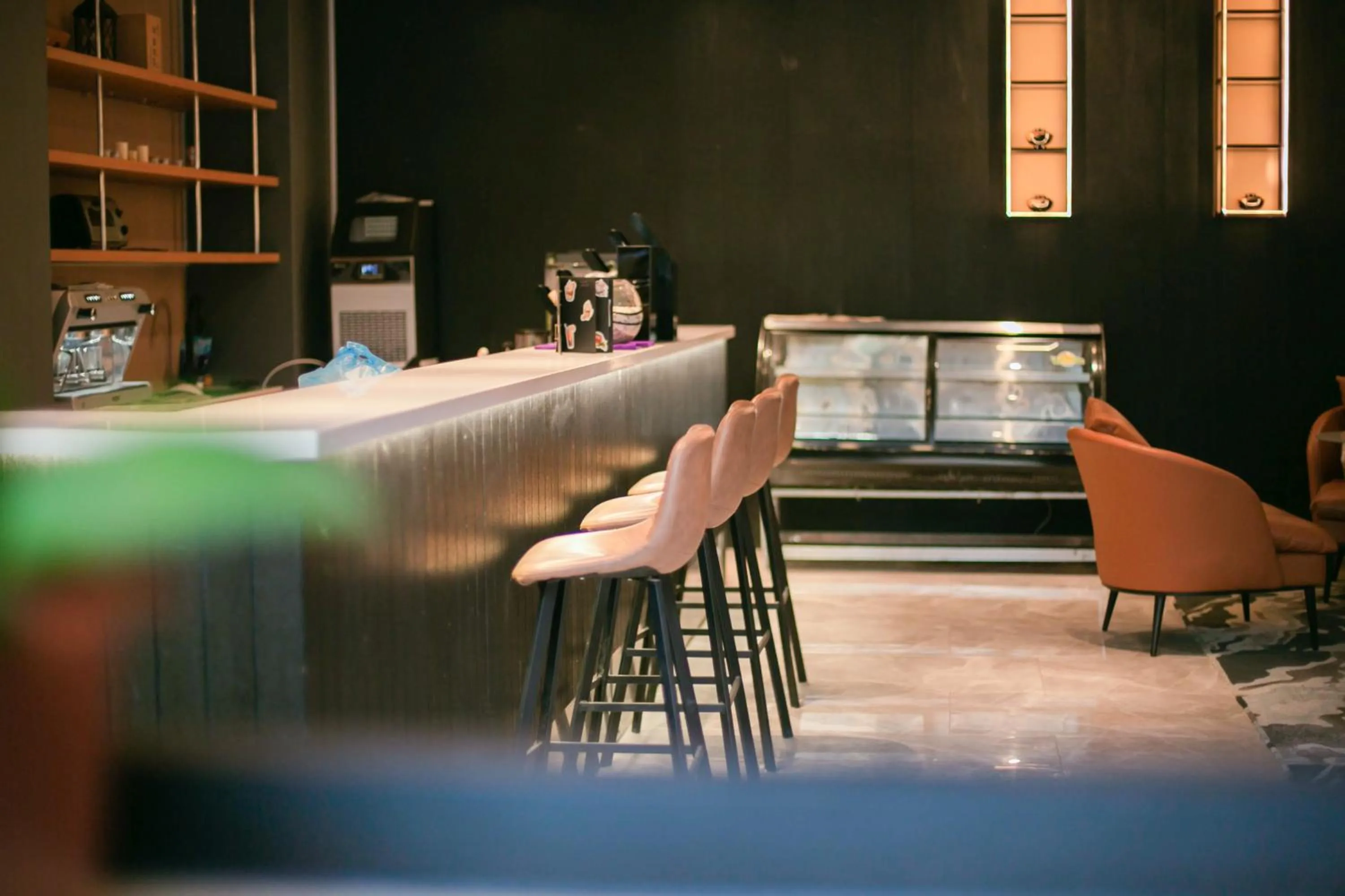 Lounge or bar in Ramada by Wyndham Vientiane Central