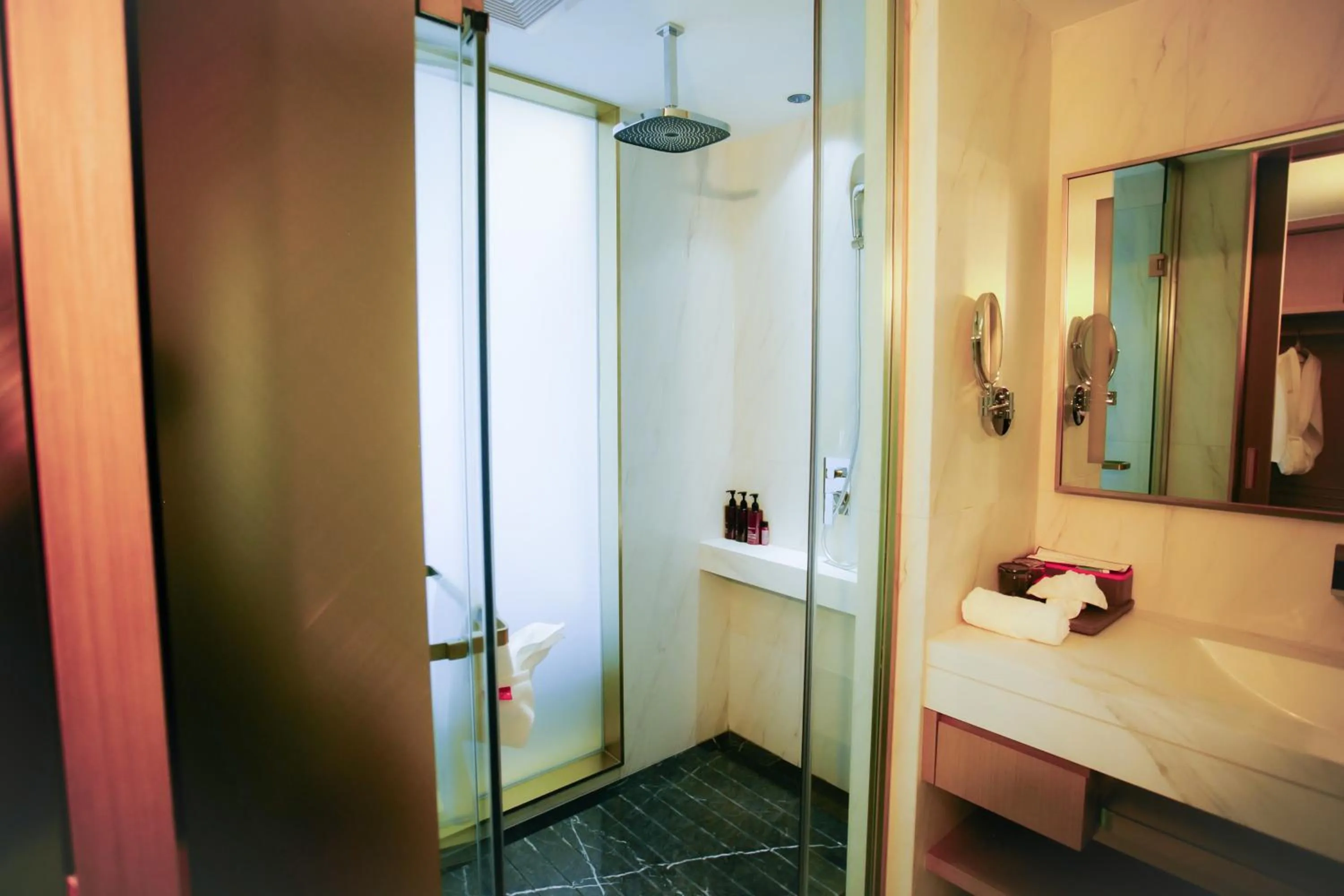Shower in Ramada by Wyndham Vientiane Central