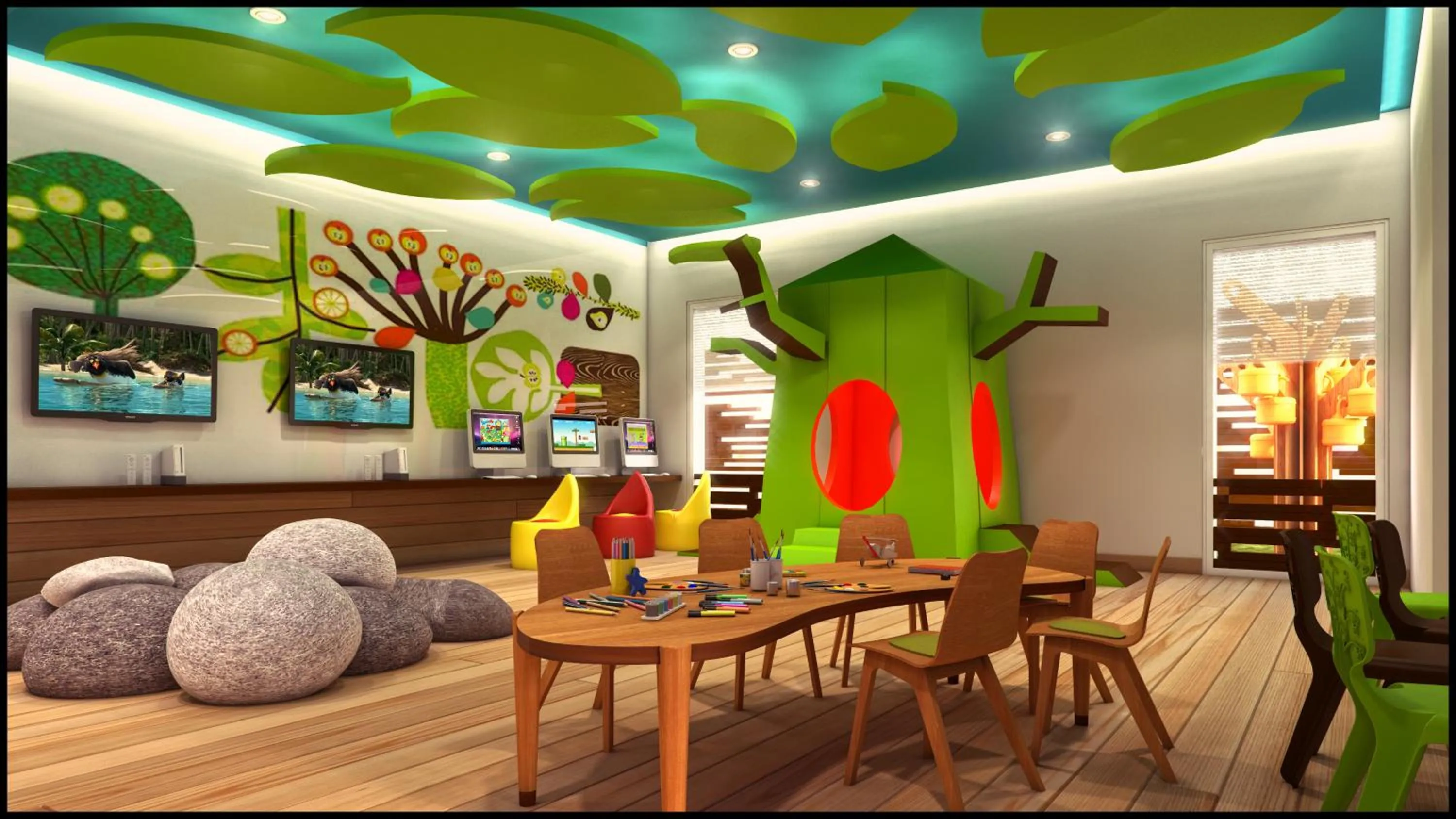 Children play ground in Dreams Las Mareas All Inclusive