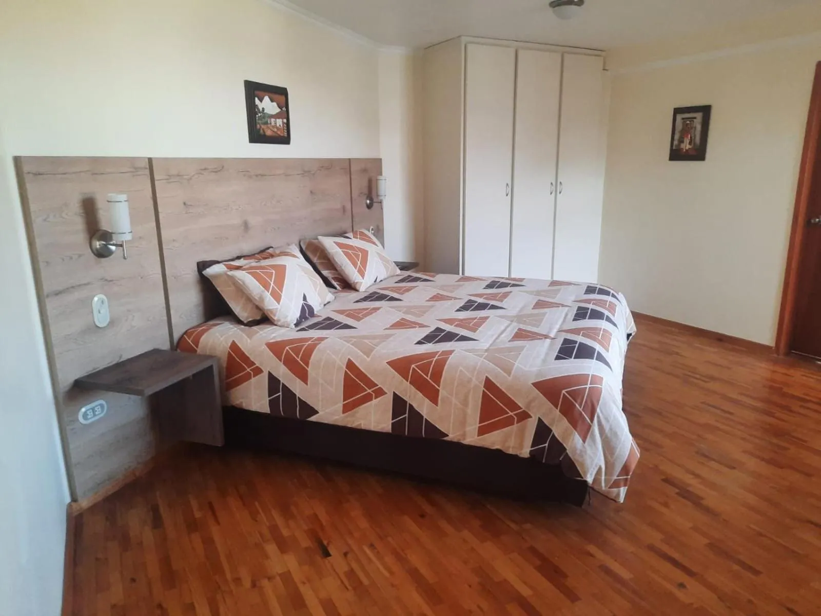 Bed in Hotel Rincon Aleman