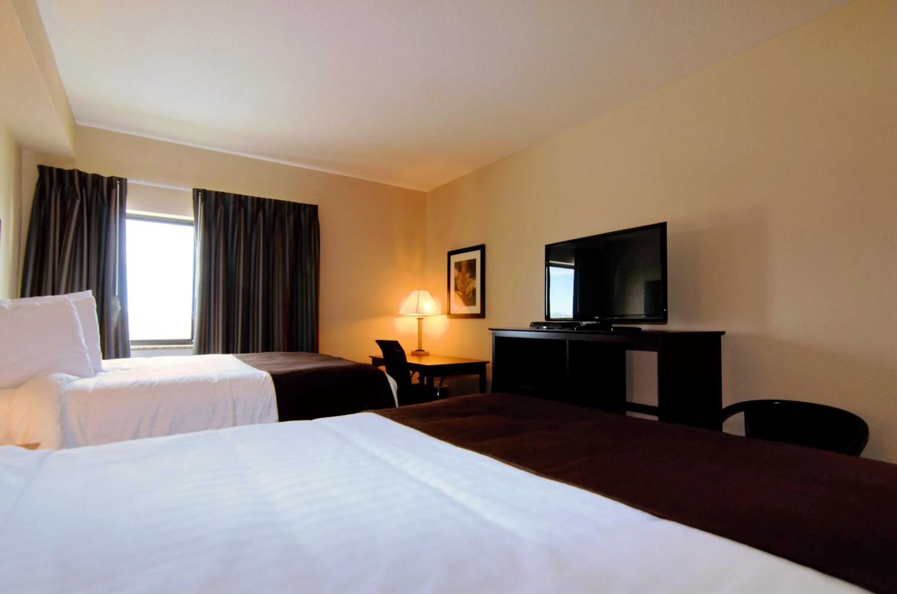 Bed in Cobblestone Inn & Suites - Denison | Oak Ridge