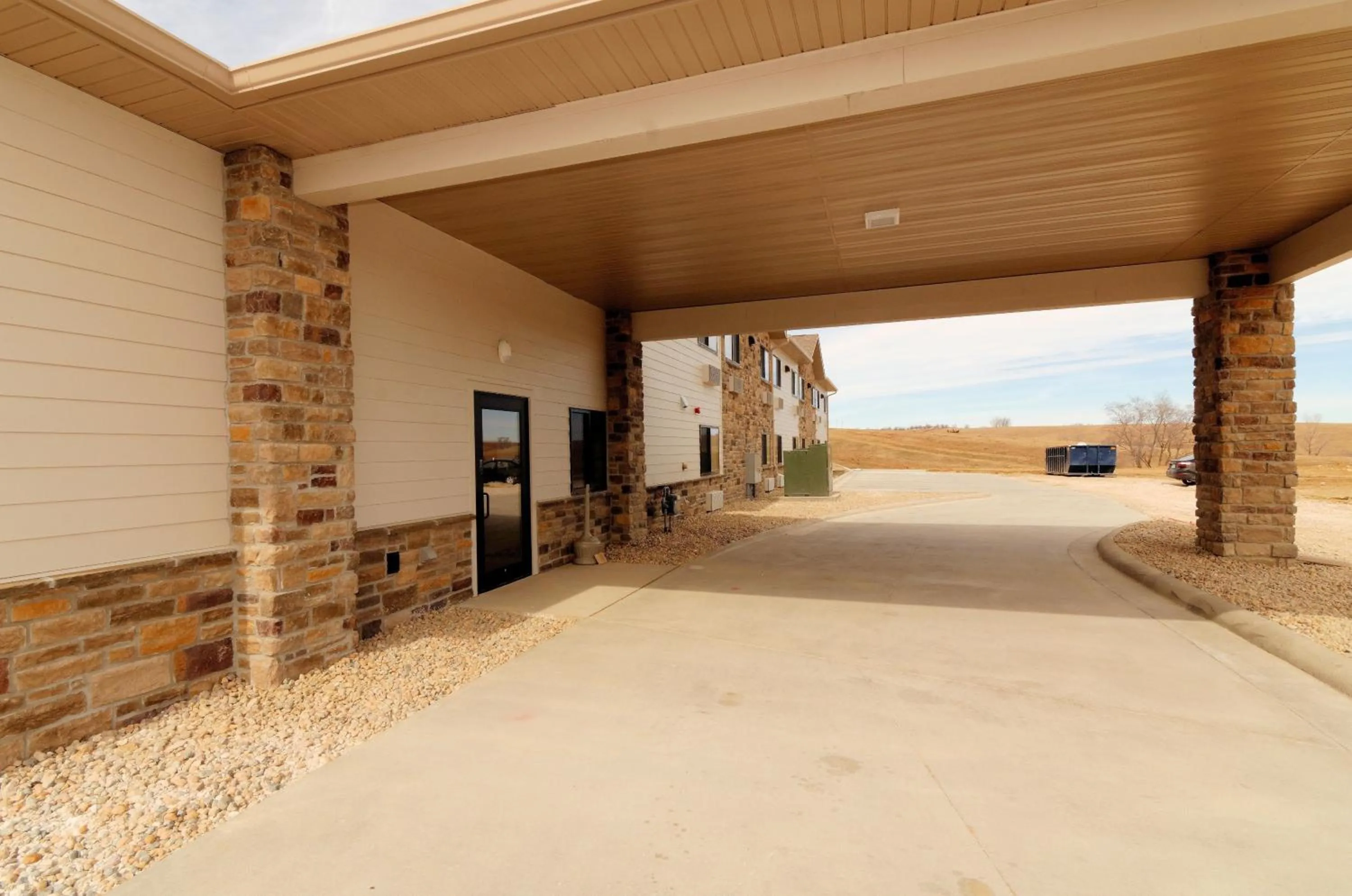 Facade/entrance in Cobblestone Inn & Suites - Denison | Oak Ridge