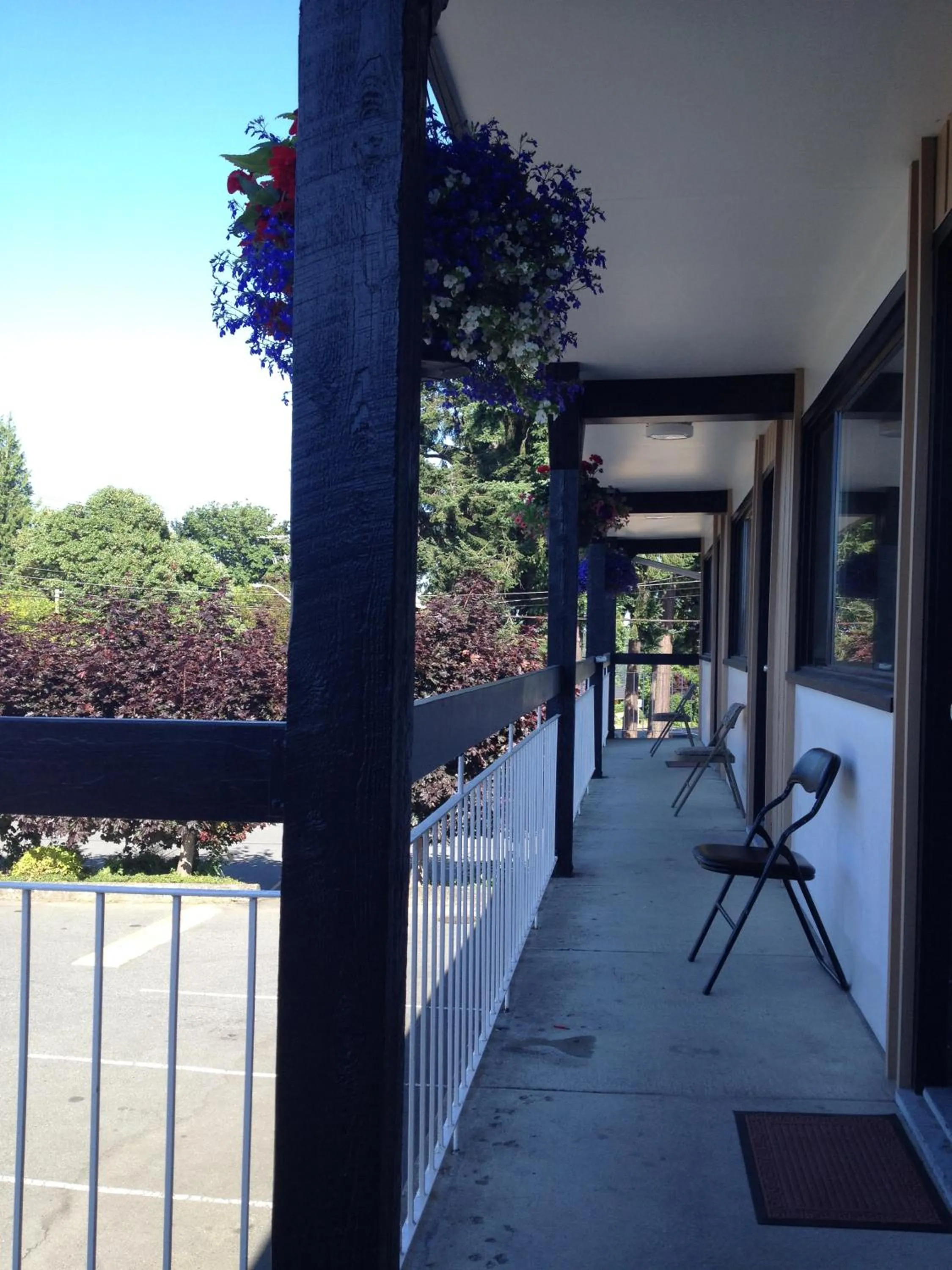 Balcony/Terrace in Departure Bay Motel