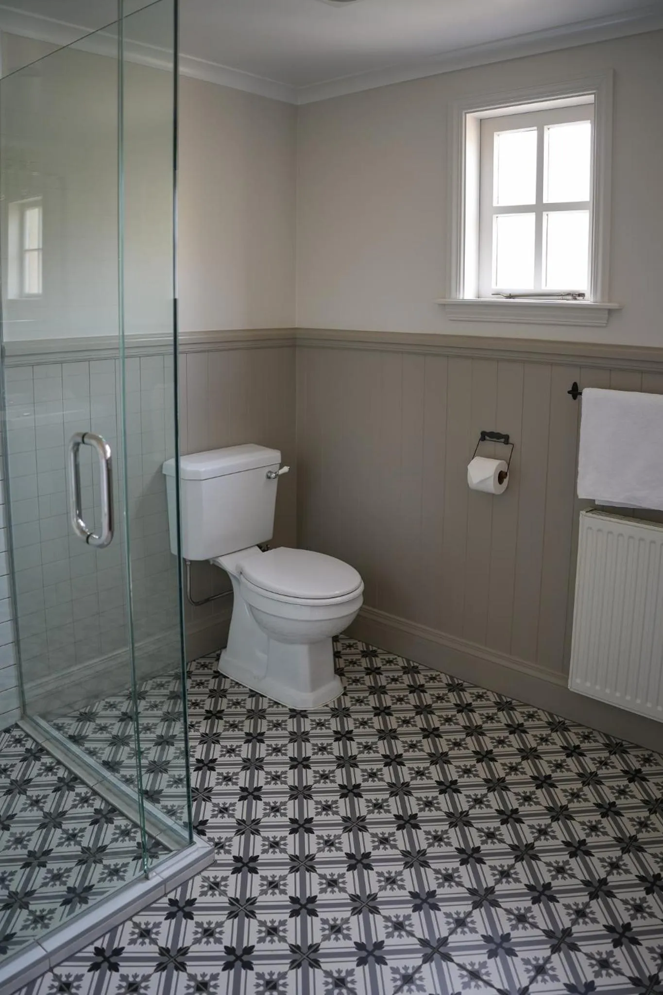 Shower in Cardrona Hotel