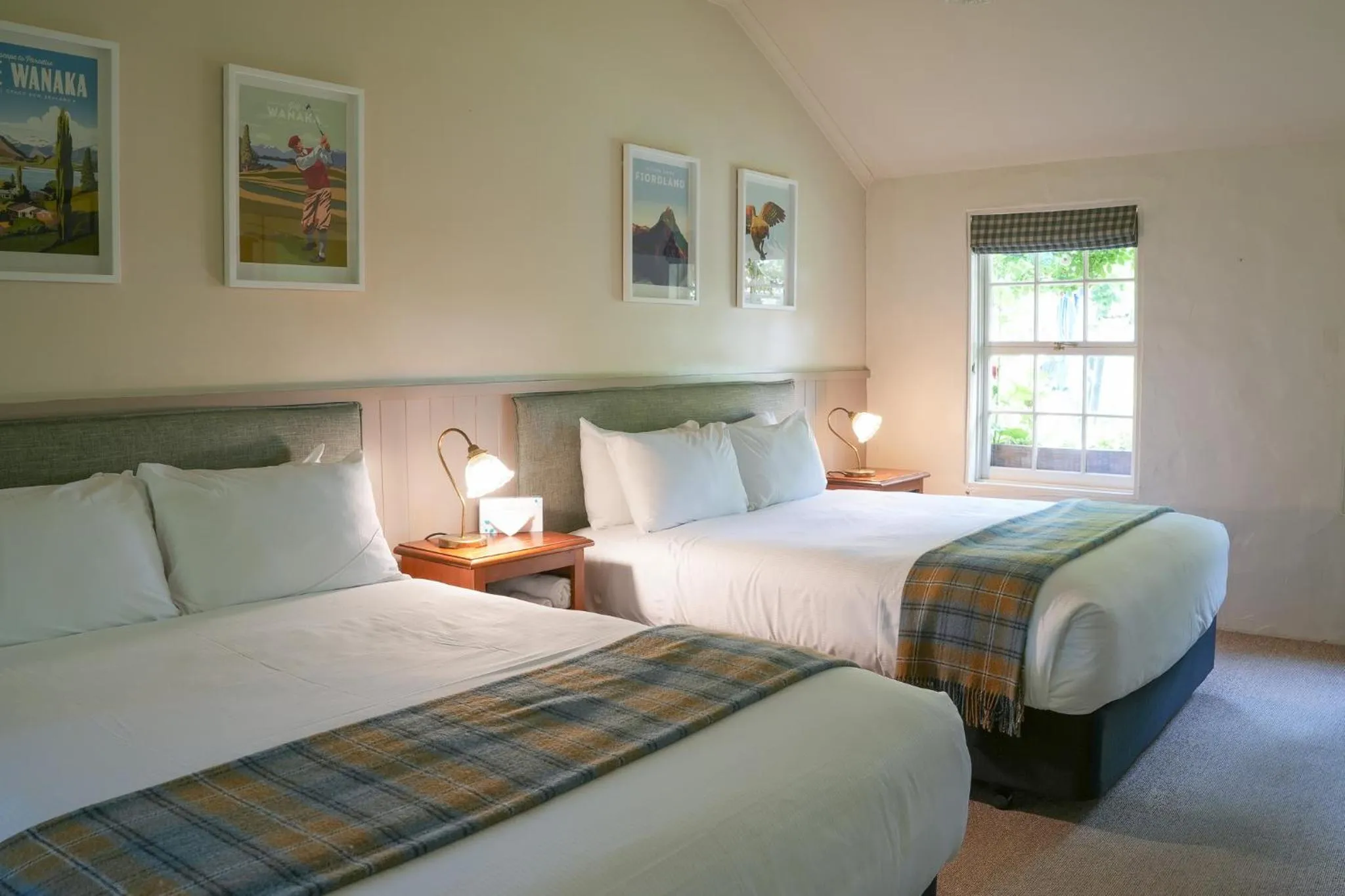 Bed in Cardrona Hotel