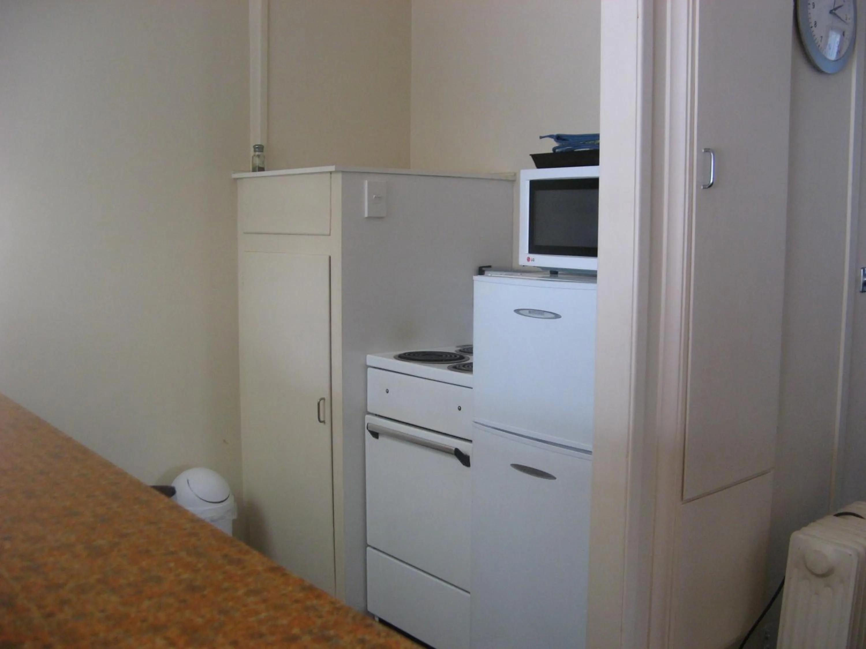 Kitchen or kitchenette in Tongariro River Motel