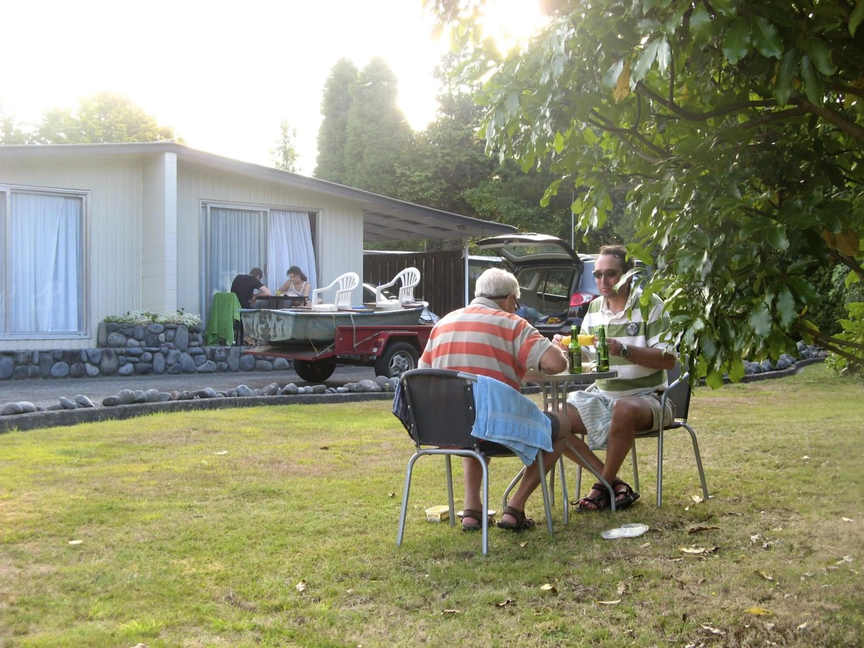 Facade/entrance in Tongariro River Motel