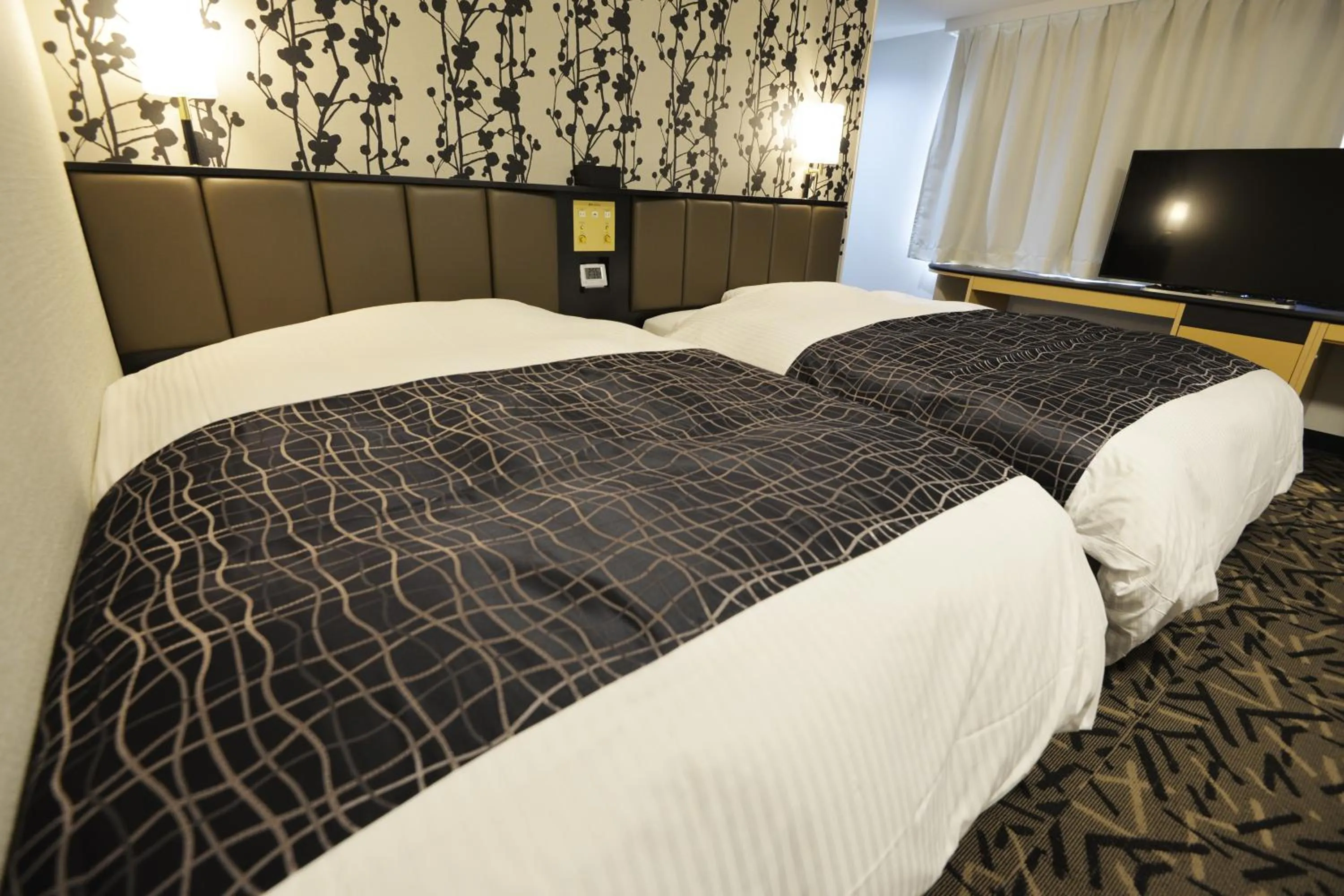 Bed in APA Hotel Mie Kameyama