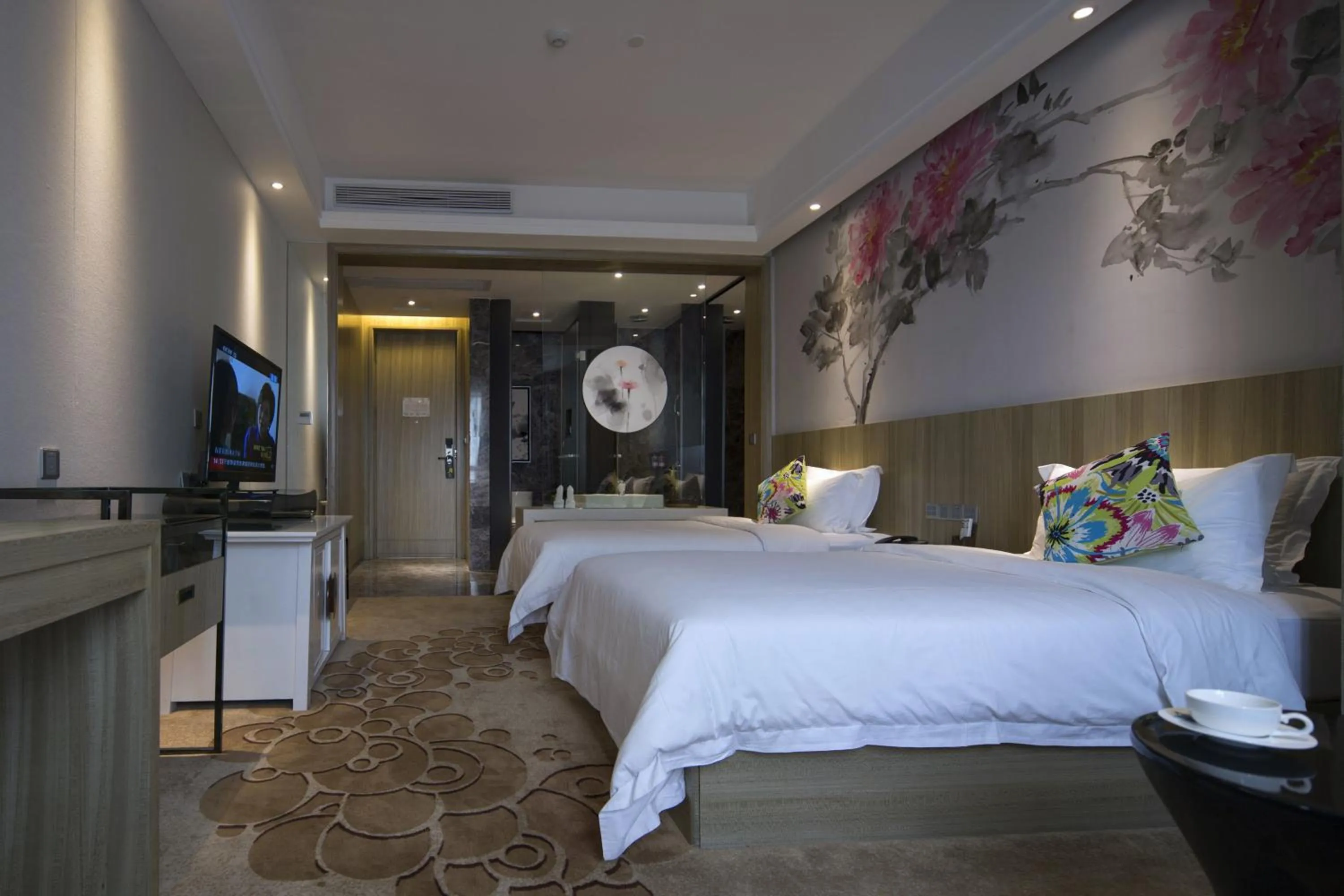 Bed in Paco Hotel Tianpingjia Metro Guangzhou