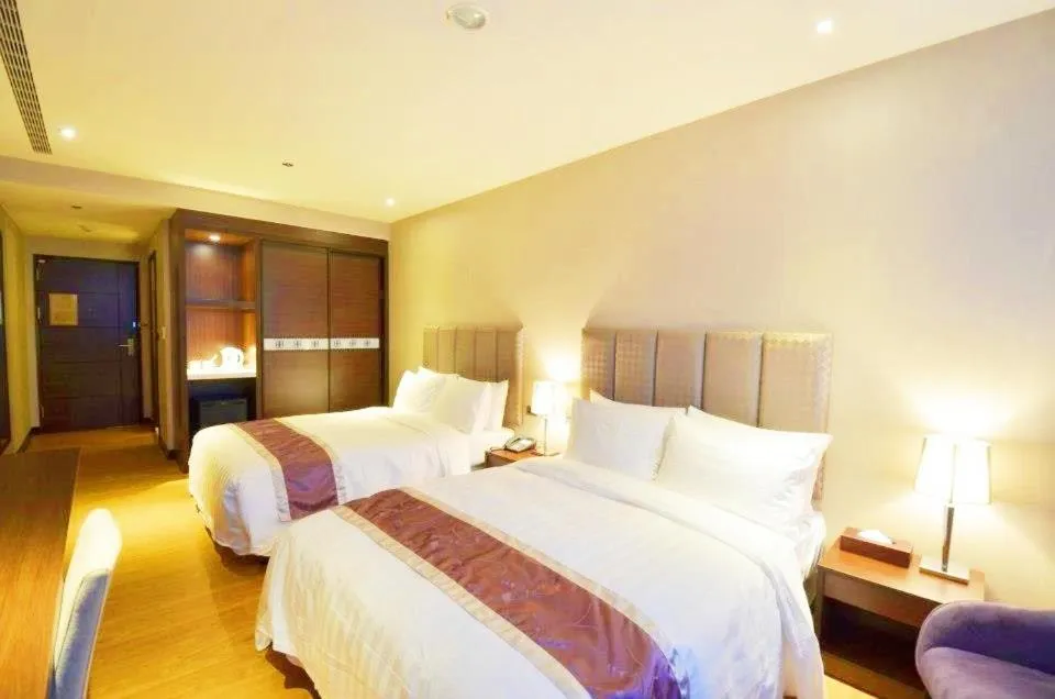 Bed in Hotel Formosa