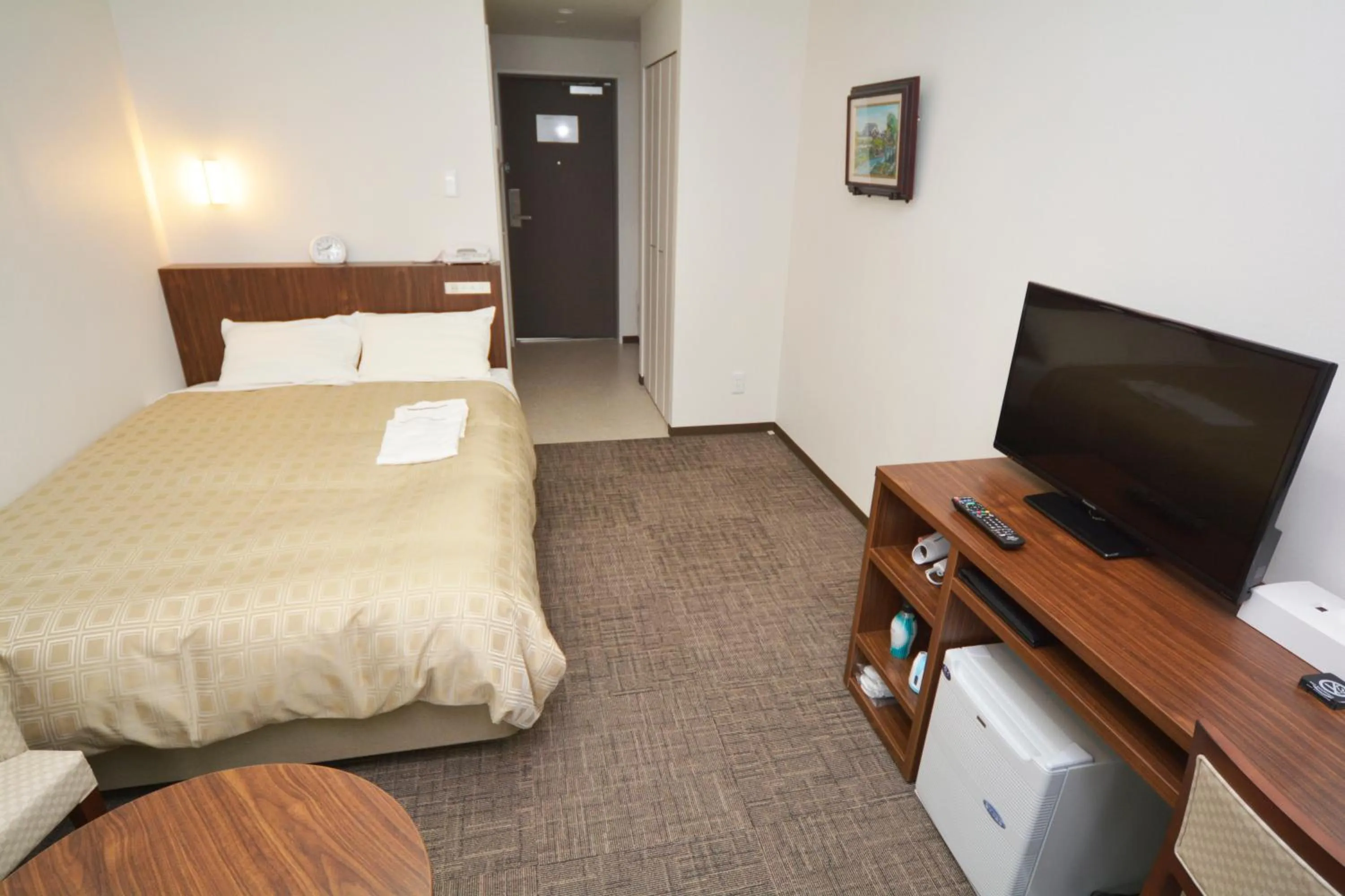 Bed in Kansai Airport First Hotel