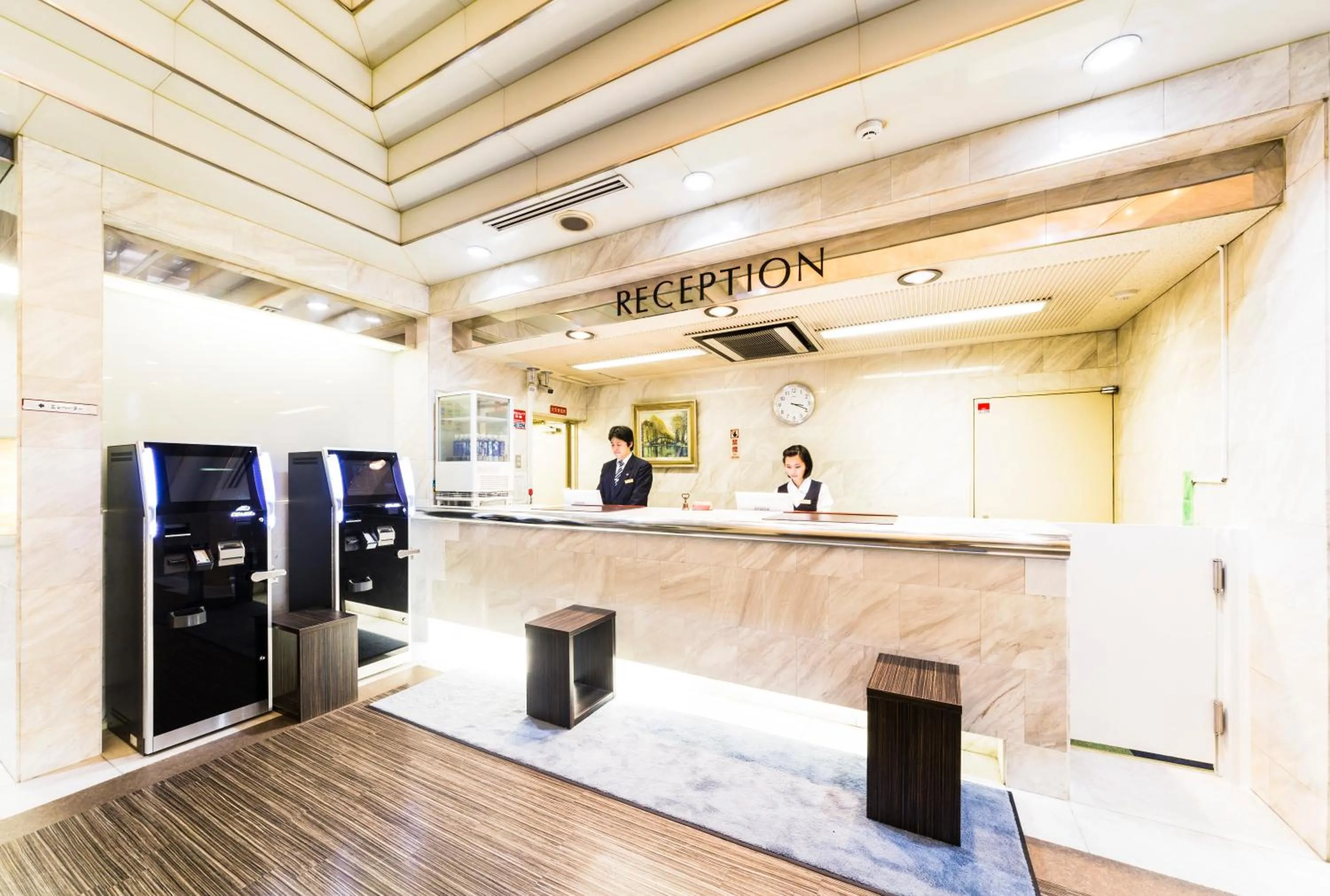 Staff in Kansai Airport First Hotel